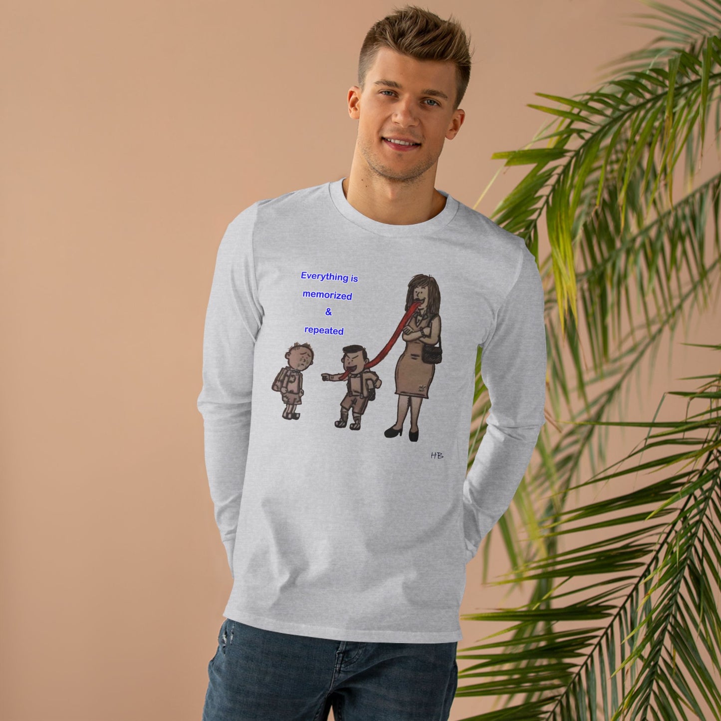 Get Yours Now -- Parental Influence and Empathy Starts at Home (Men's Base Longsleeve Tee - All-Season Wear)