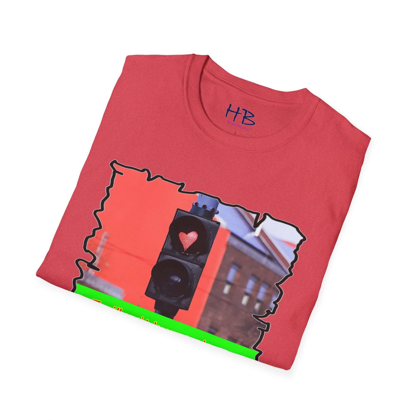 A Unique Traffic Light Design using Love in Red and Green; Symbol of Love Patience Personified as A Sign of Hope