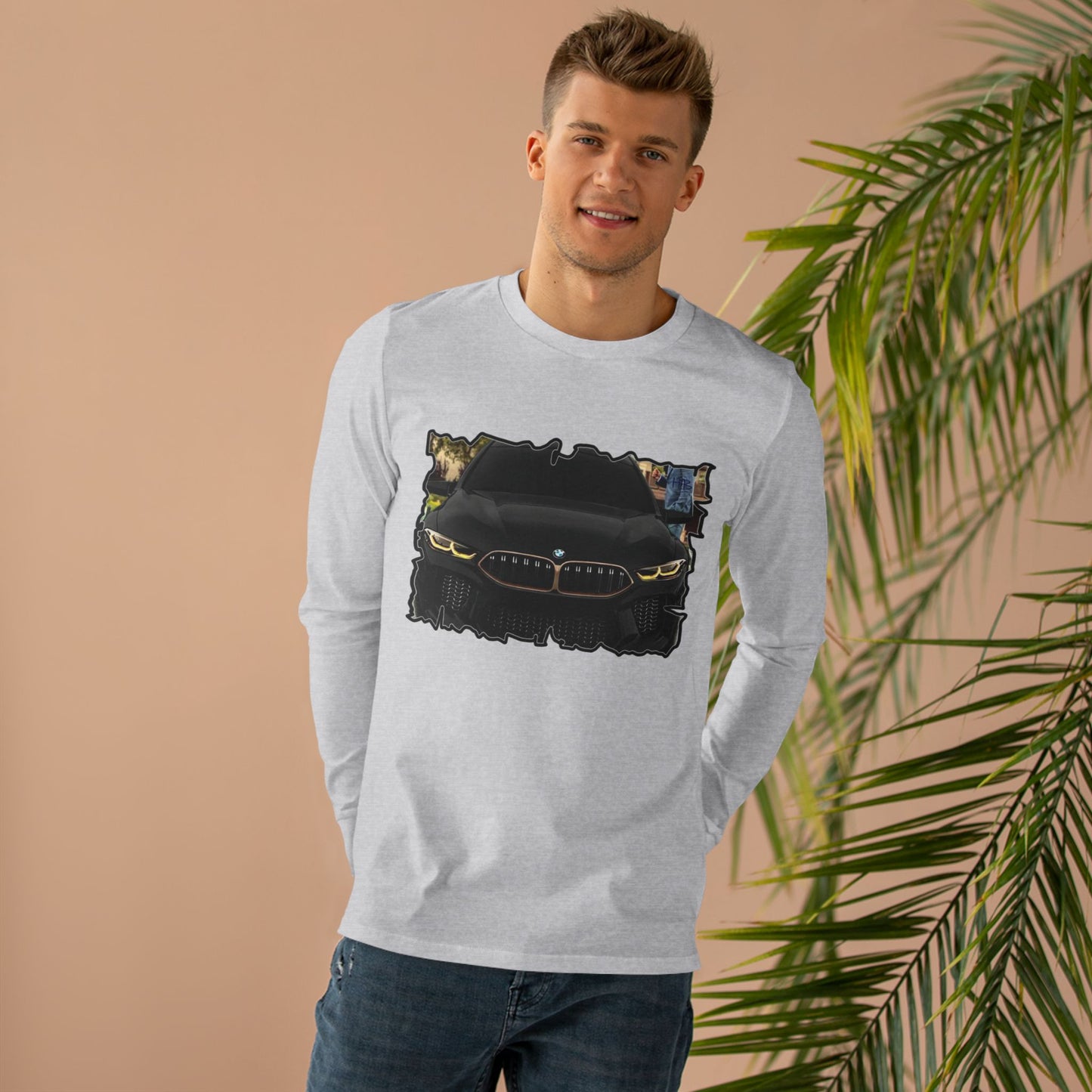 Get Yours Now -- Exquisite BMW M8 Gran Coupe (Men's Base Longsleeve Tee - All-Season Wear)