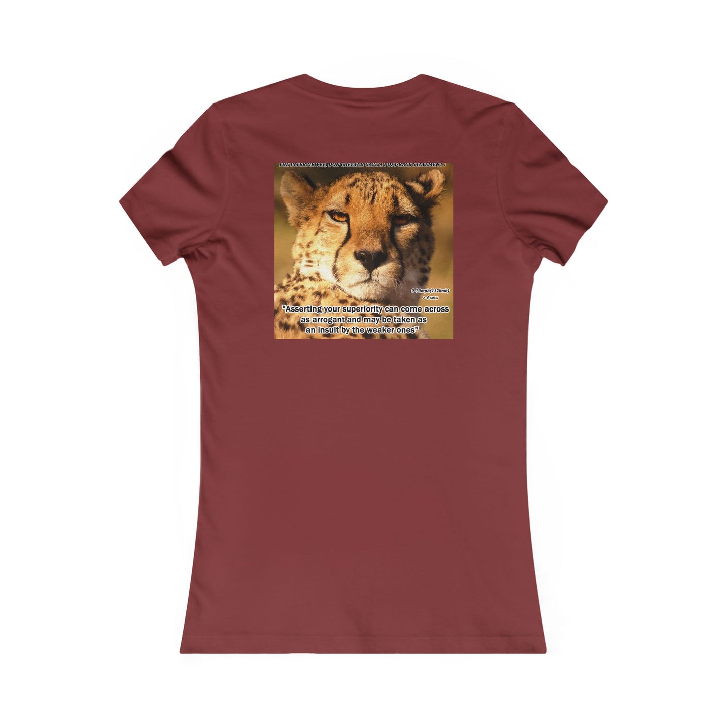Don Cheetah vs Whippet doggies (Women - Premium Cotton Tee)