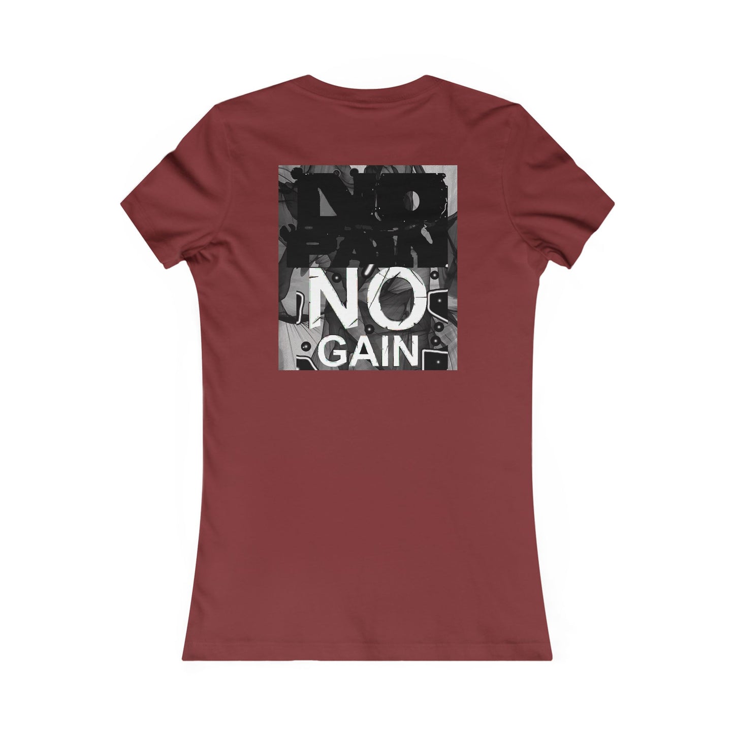 Triumph Trail Journey to Success with No Pain, No Gain (Women - Premium Cotton Tee)