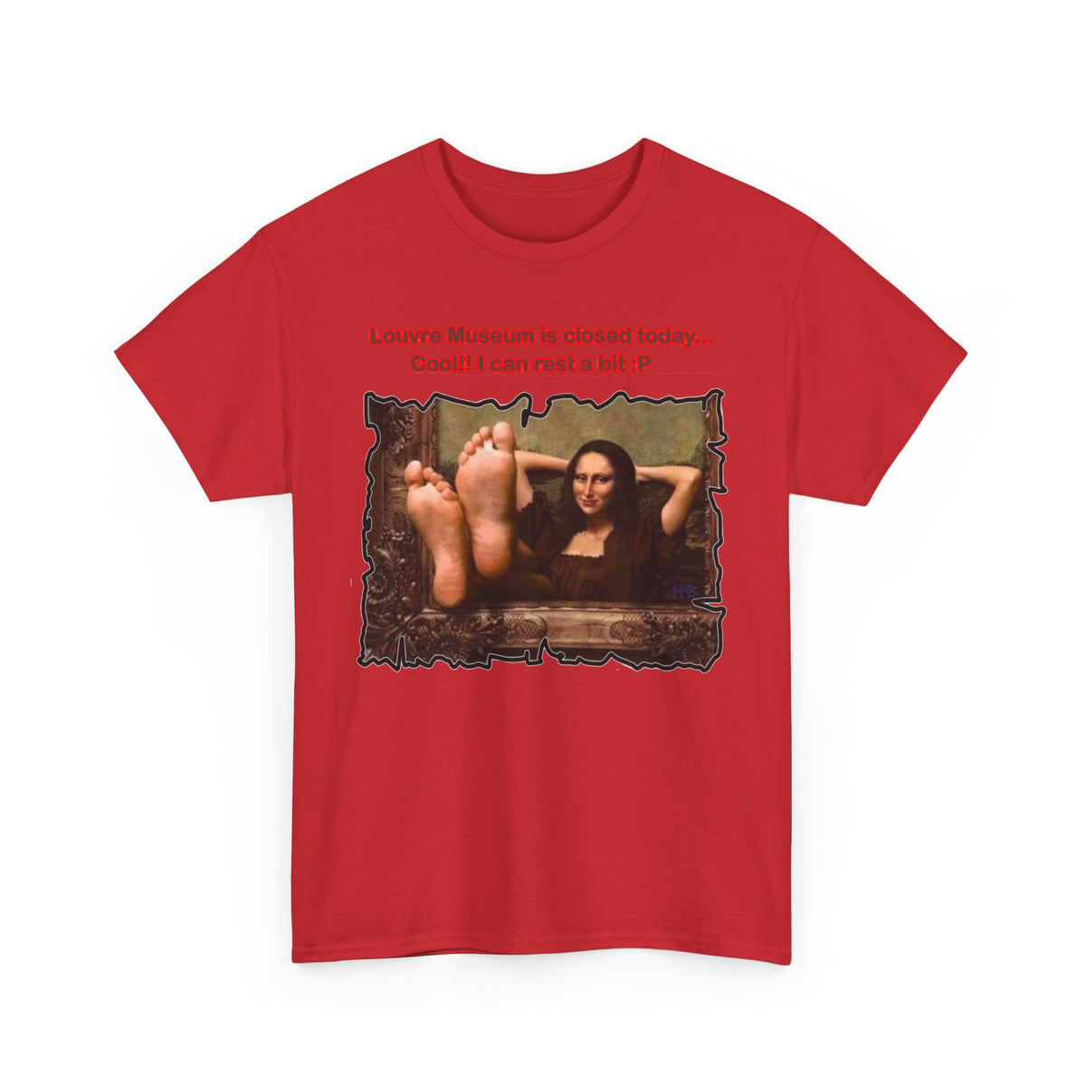 Get Yours Now -- Mischievous Playful Mona Lisa
