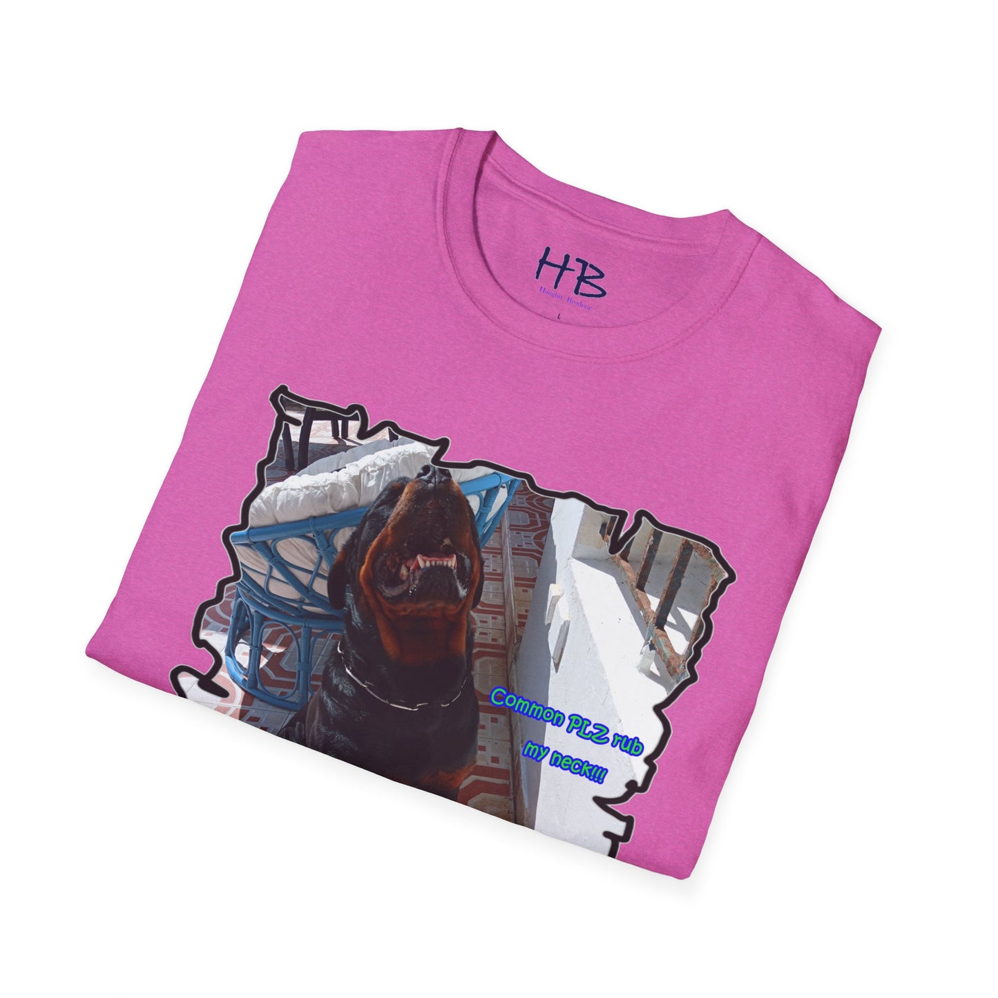 Luke Rottie begging for neck rub