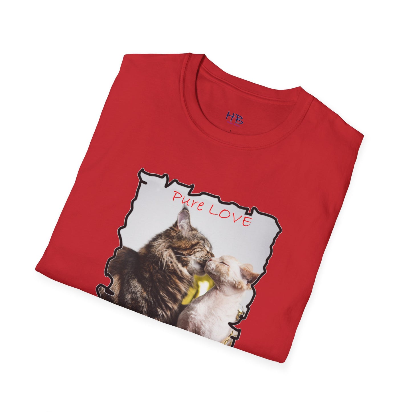 Pure LOVE Cats kissing