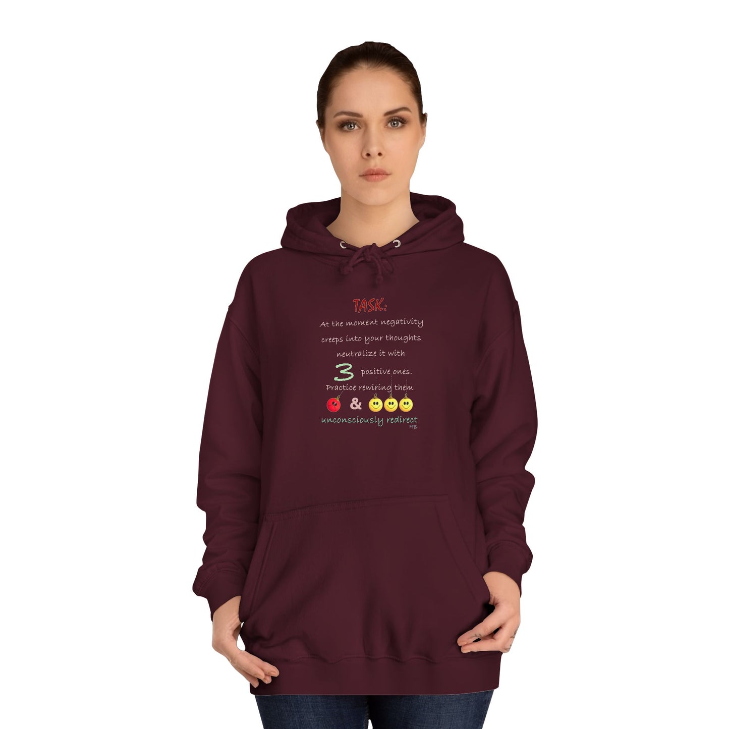 Get Yours Now -- Positive Rewiring the Negativity Neutralizer Mindset (Hoodie - Cozy and Durable)