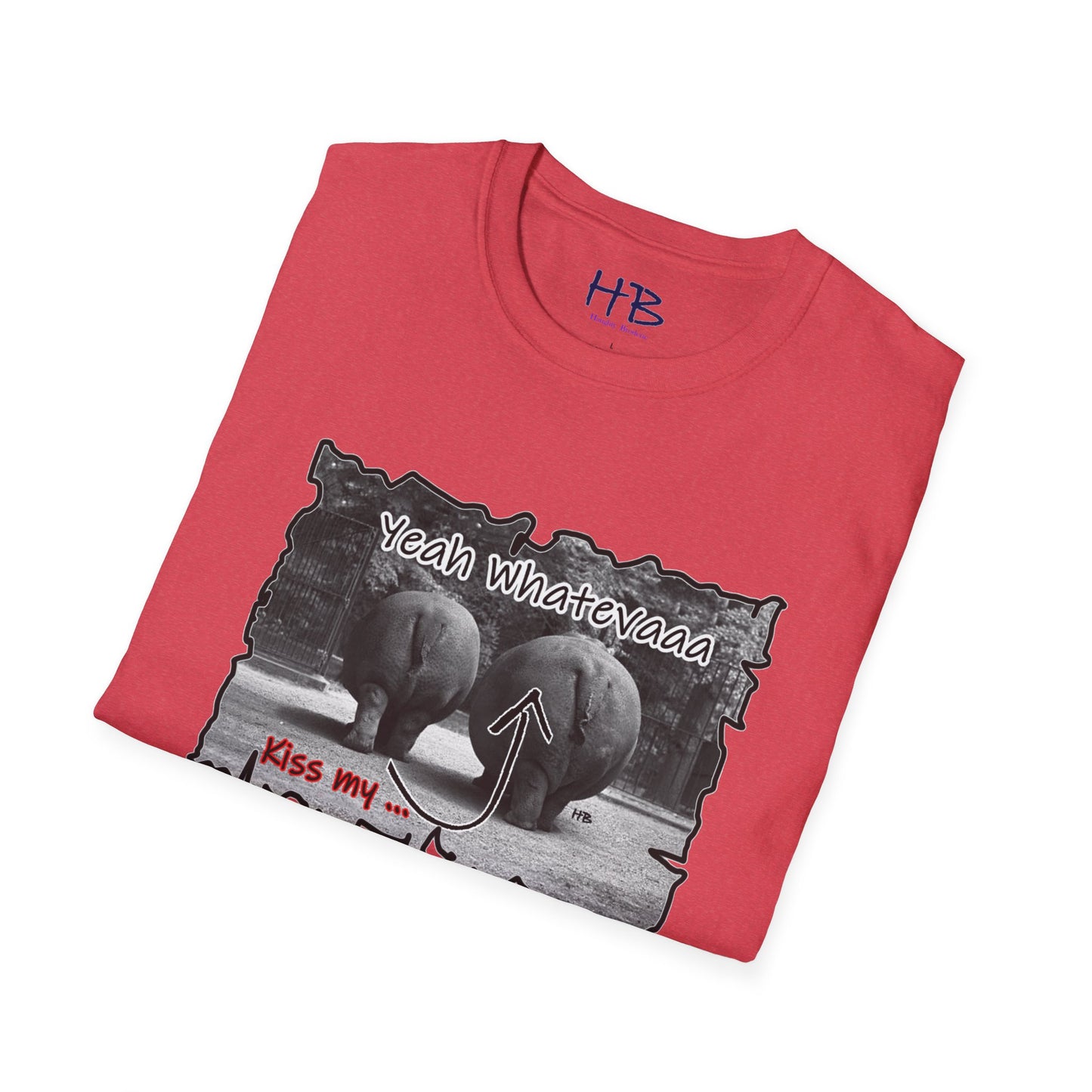 Humorous Whimsical Sarcastic Hippo Laugh-Inducing; Truth to be told to annoying people in your life