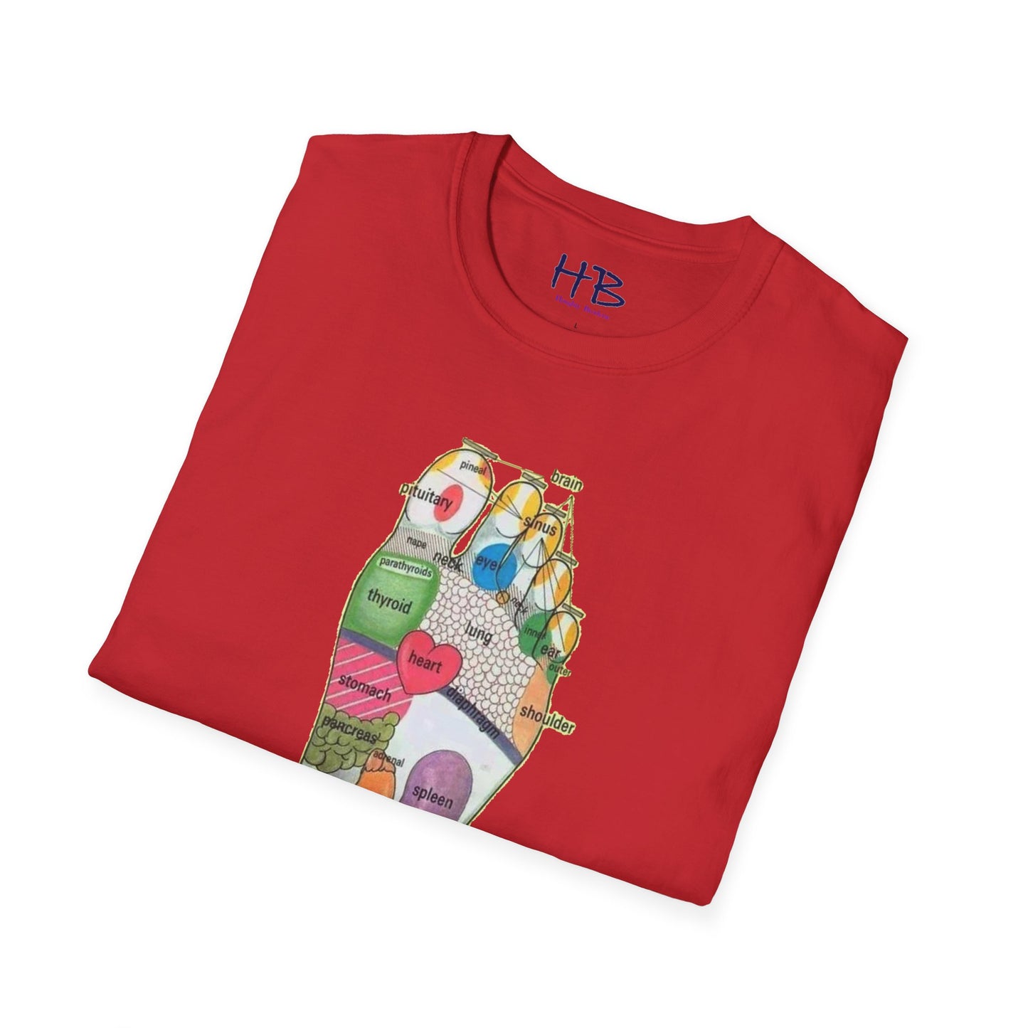 Foot's Palm Wisdom: Unlocking the Secrets of Holistic Well-Being with Our Captivating Tee Shirt"