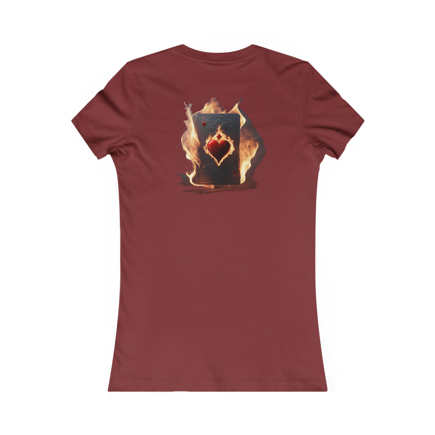 Poker Face-off Proclamation Challenge (Women - Premium Cotton Tee)