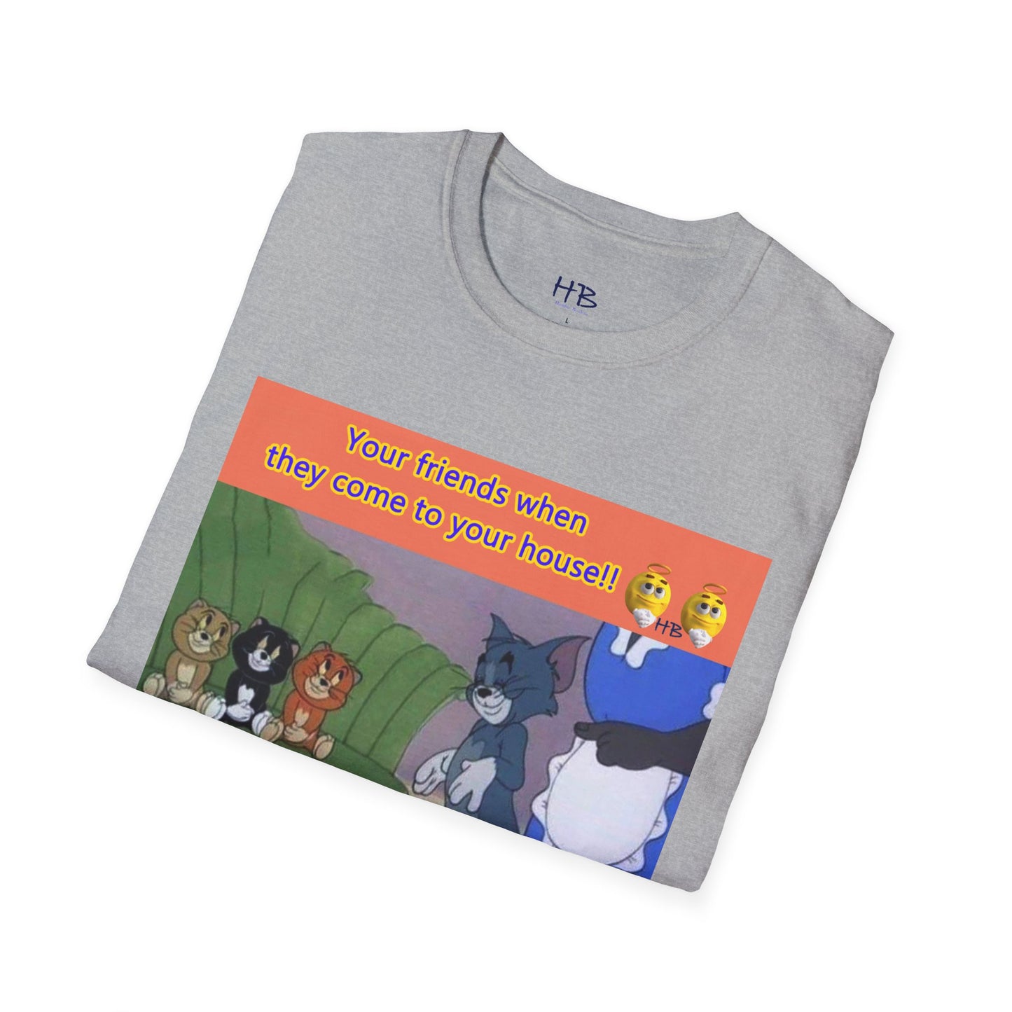 Tom and his innocent looking little friends in front of Mammy