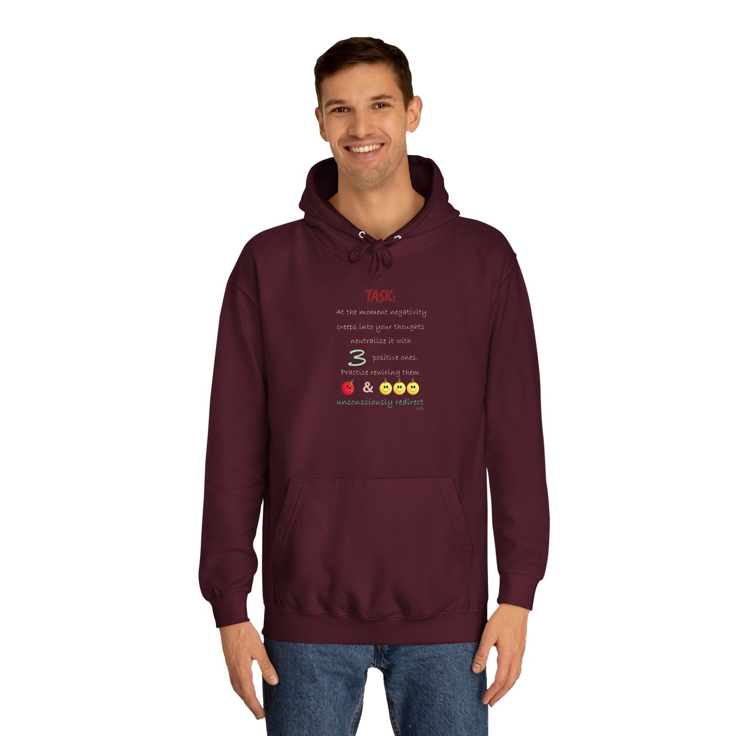 Get Yours Now -- Positive Rewiring the Negativity Neutralizer Mindset (Hoodie - Cozy and Durable)