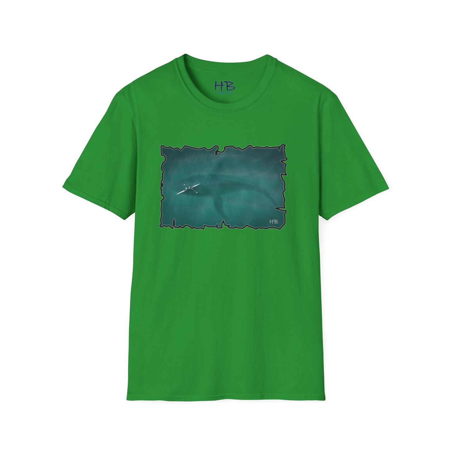 Whale's Shadow: A Harmony Between Worlds Tee Shirt