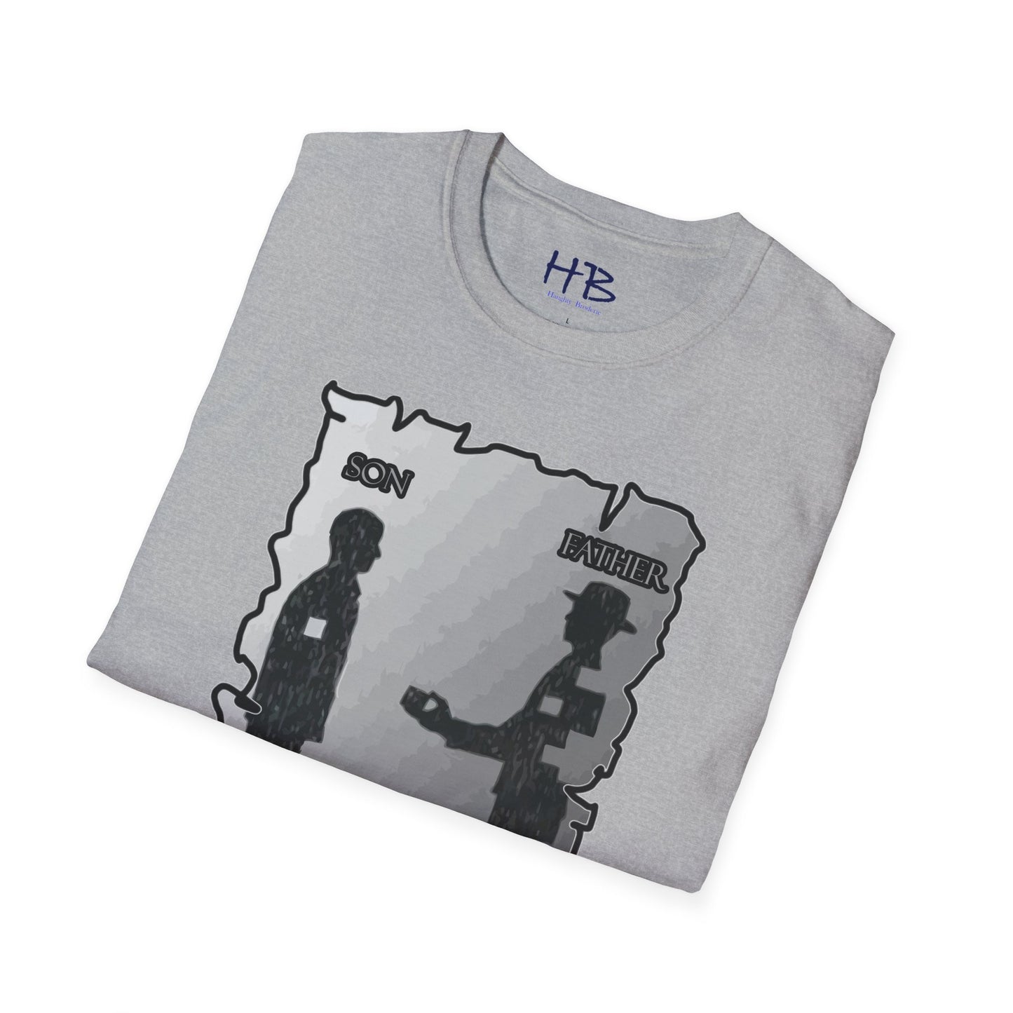 Father completing son's puzzle for life