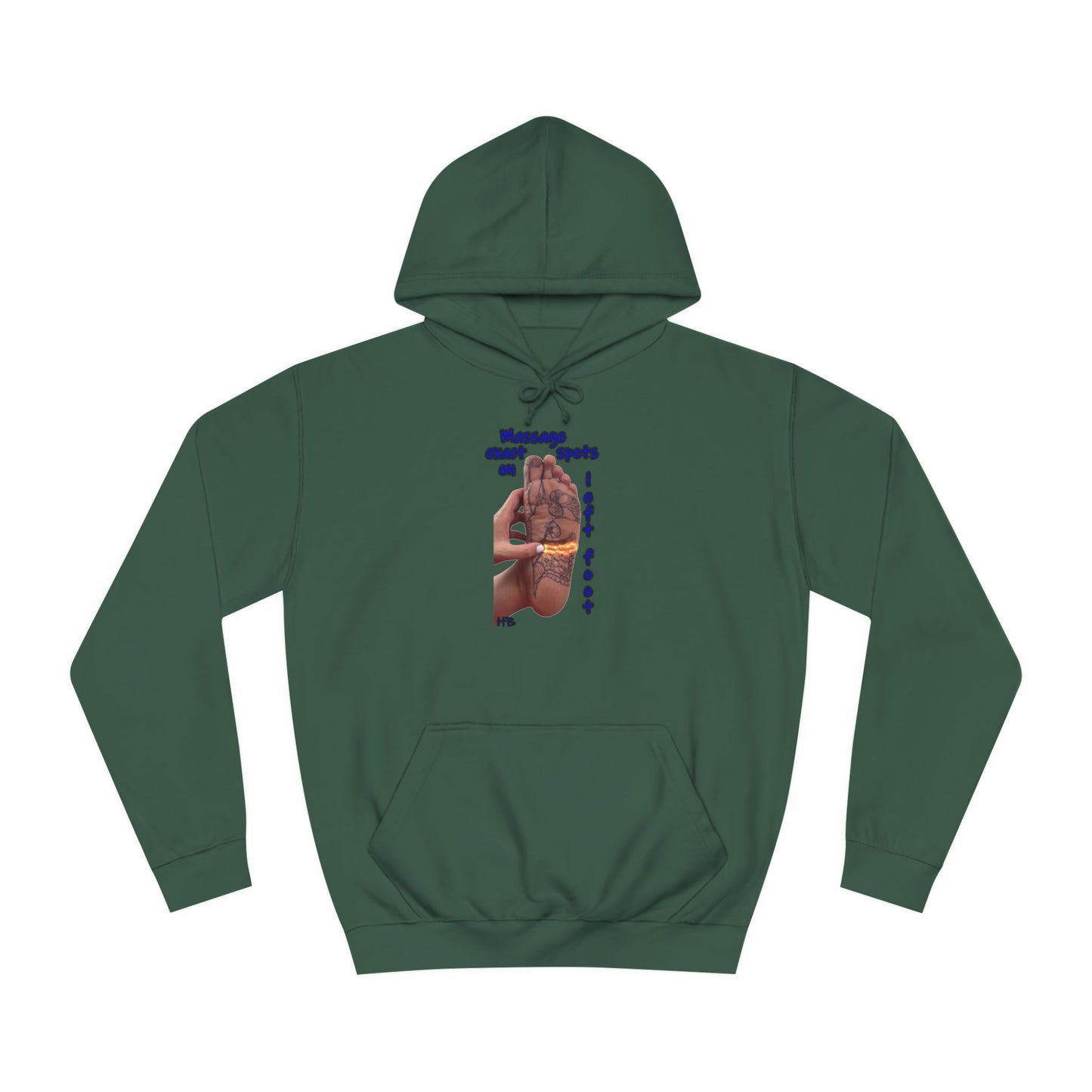 Get Yours Now -- Foot-Palm Wellness Organic Harmony;  Self-Care Holistic Healthwear (Hoodie - Cozy and Durable)