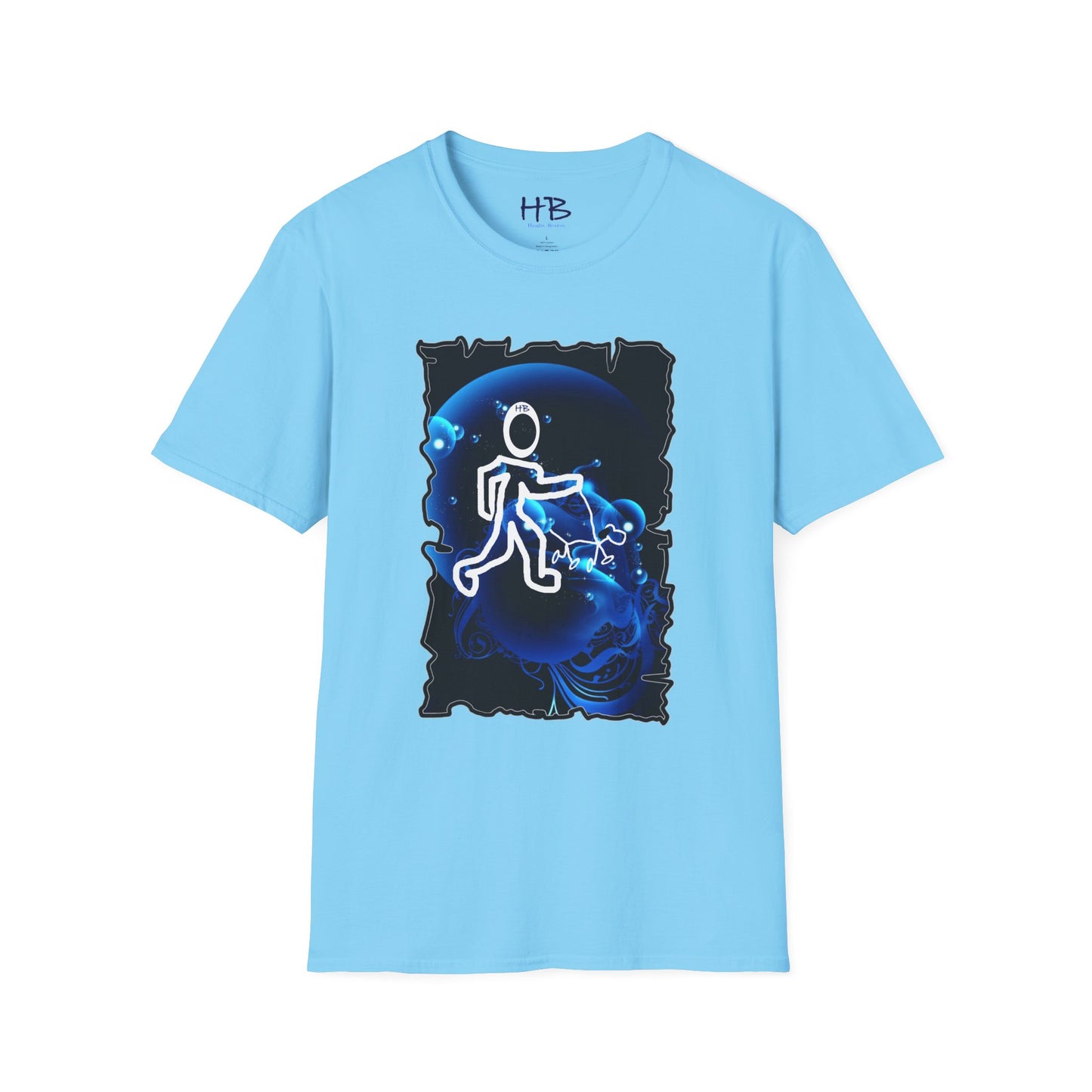 The Graphic Symphony Artistic Elegance; The Stickman's Stroll Thru Abstract Beauty