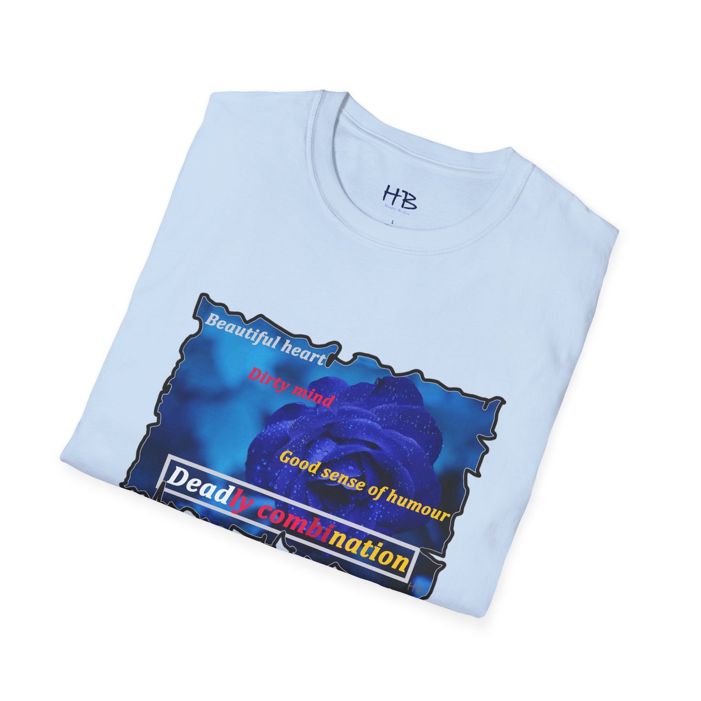 Sophisticated Edge Deadly Combo Elegance meets Attitude using Dark Blue Rose