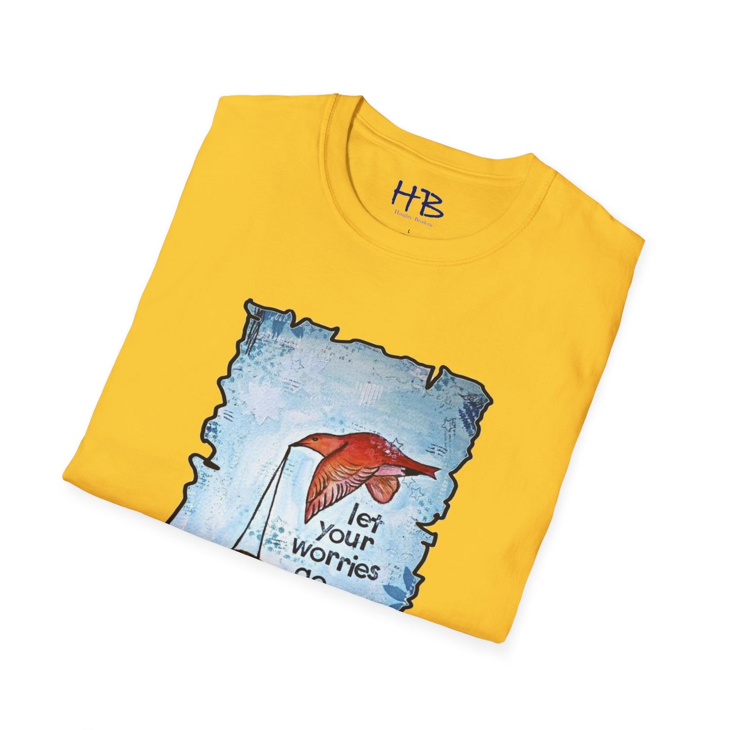 Tranquility Takes Flight: Wear Your Worries Away to Embrace Freedom