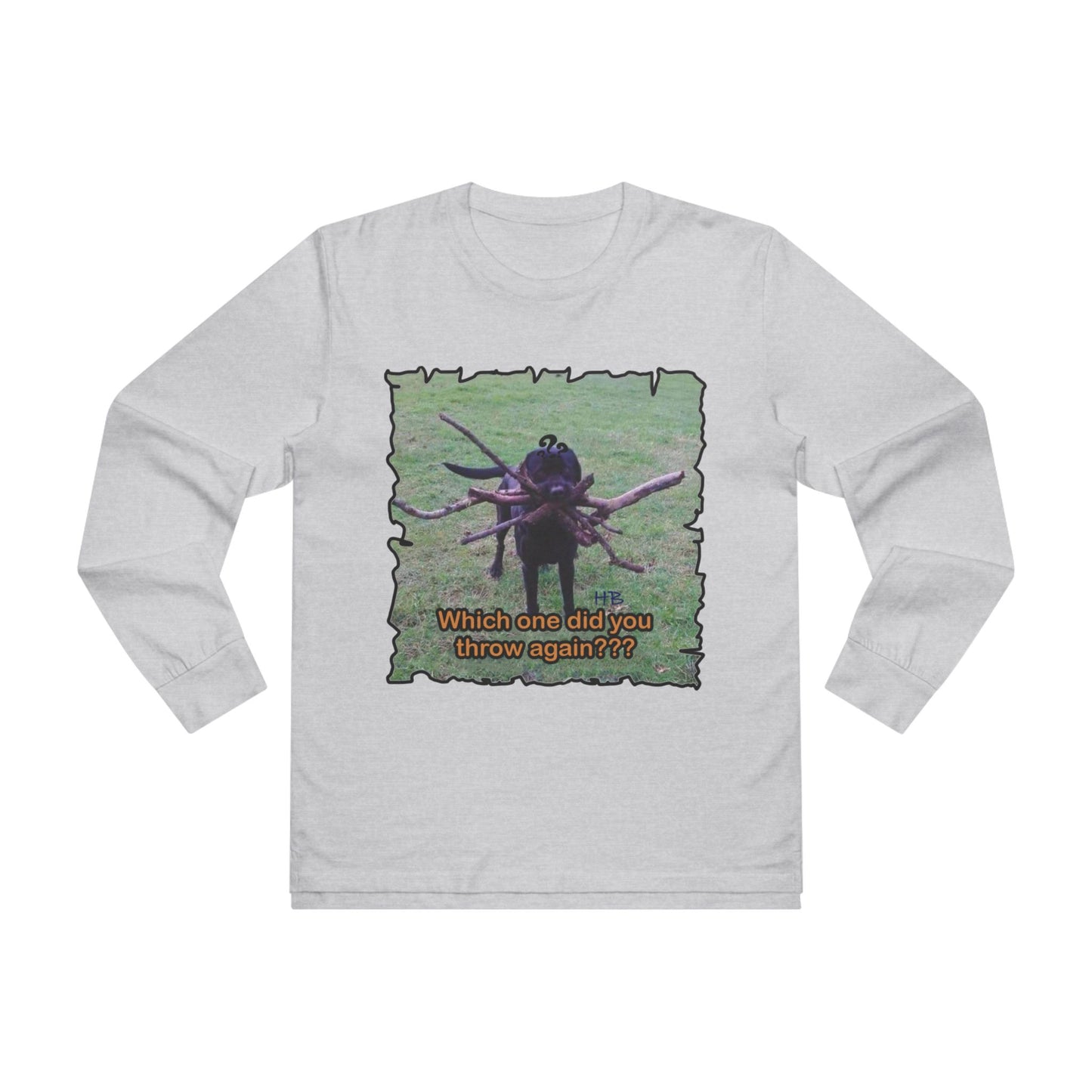 Get Yours Now -- Fetching Pawsitively Cute (Men's Base Longsleeve Tee - All-Season Wear)