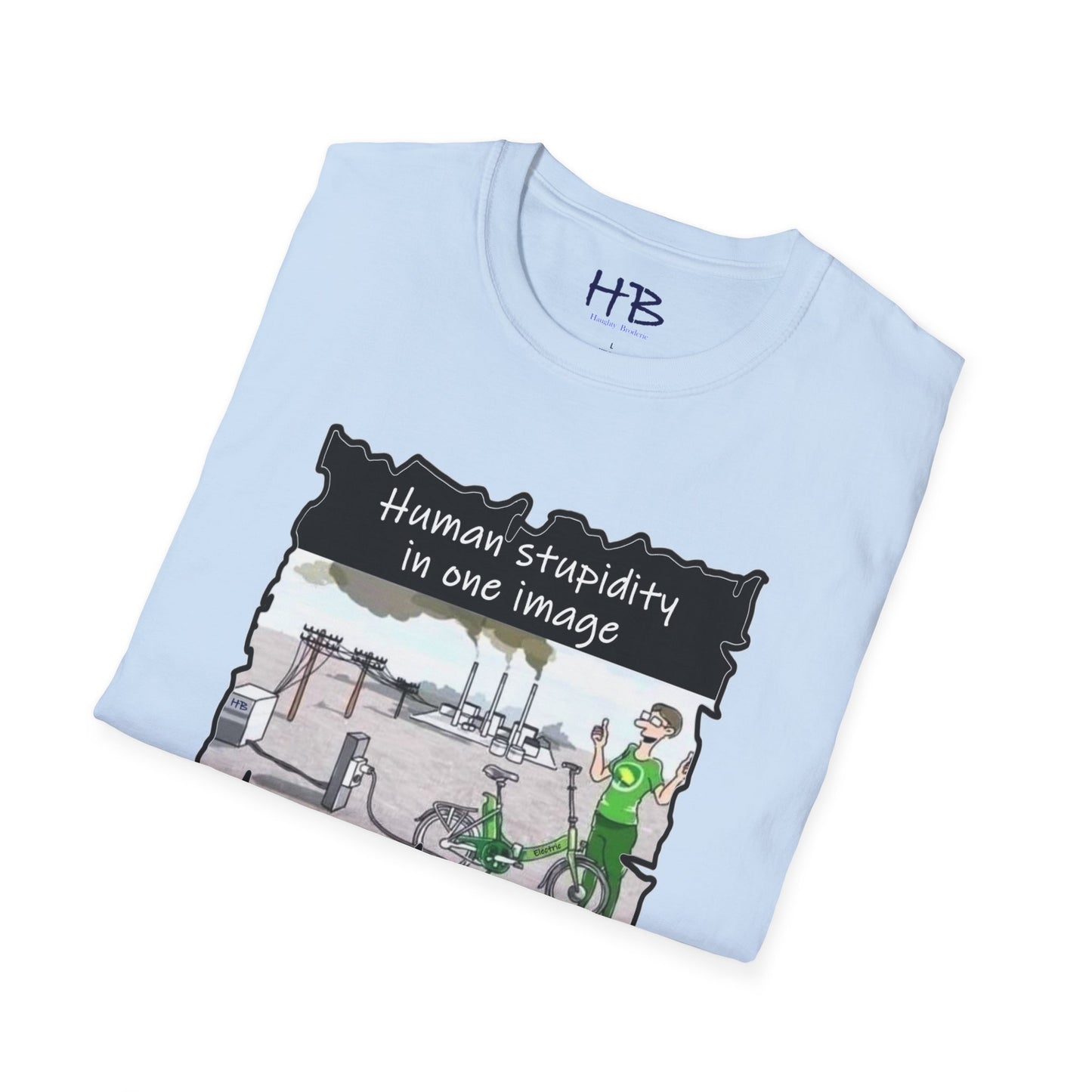 Human Stupidity Illustrated in The Power Plant Paradox; Eco-Conscious Power Plant Pollution Green Dilemma