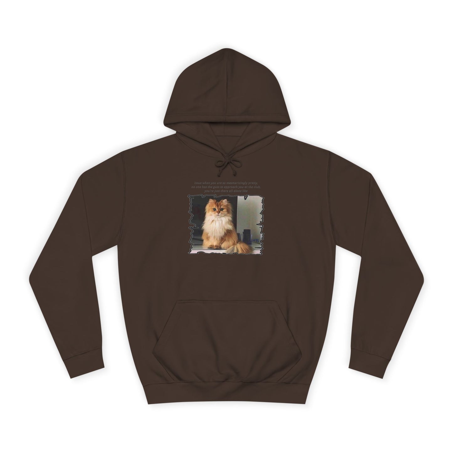 Get Yours Now -- Mesmerizing Lonely Kitty (Hoodie - Cozy and Durable)