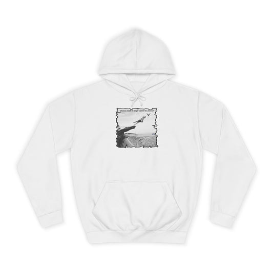 UnWise Woof Cliffhanger Choice Anger's Edge (Hoodie - Cozy and Durable)