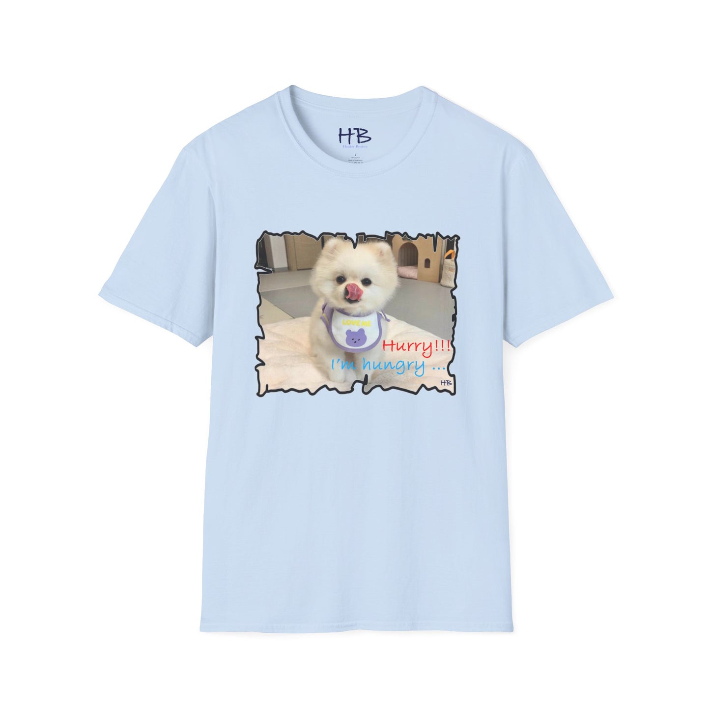 Very cute Bichon Maltese pink tongue who is "Hungry" !!