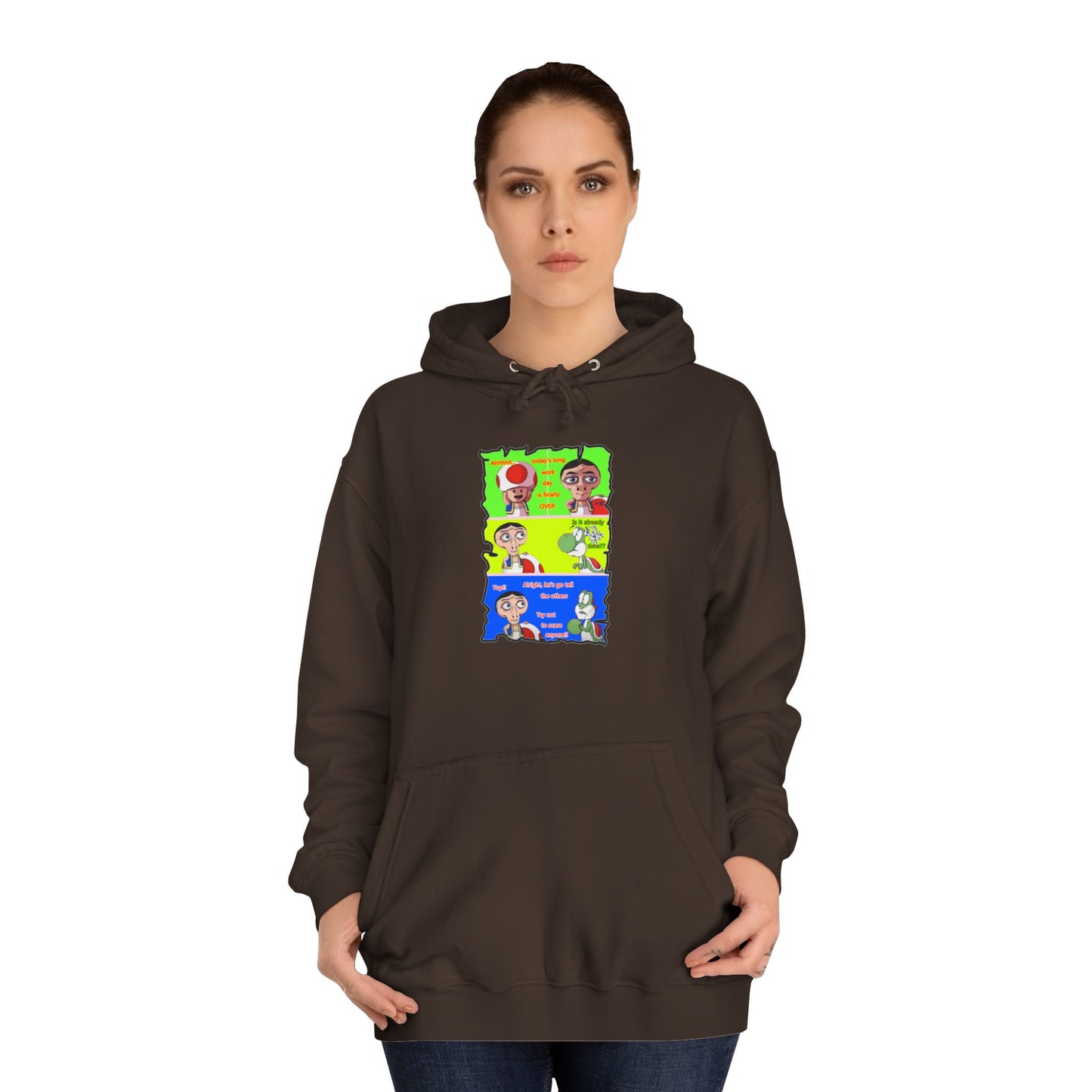 Get Yours Now -- Everyone's favorite childhood characters Toad & Yogi never seen before (Hoodie - Cozy and Durable)