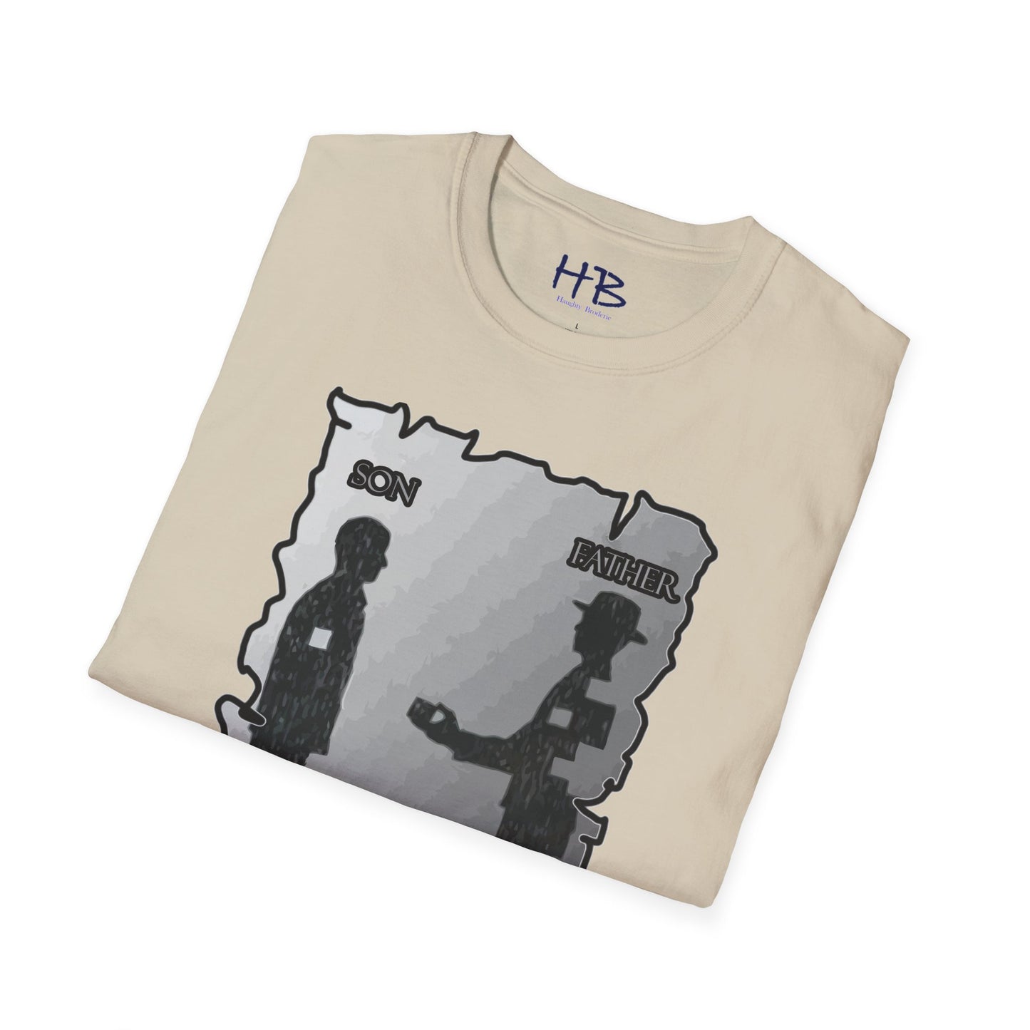 Father completing son's puzzle for life