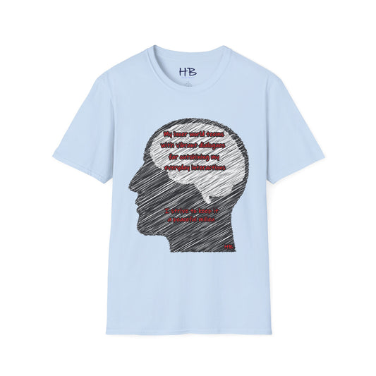 Embrace Your Inner Dialogues with Inner Peace; The Brain Behind the Beauty where Art Meets Philosophy