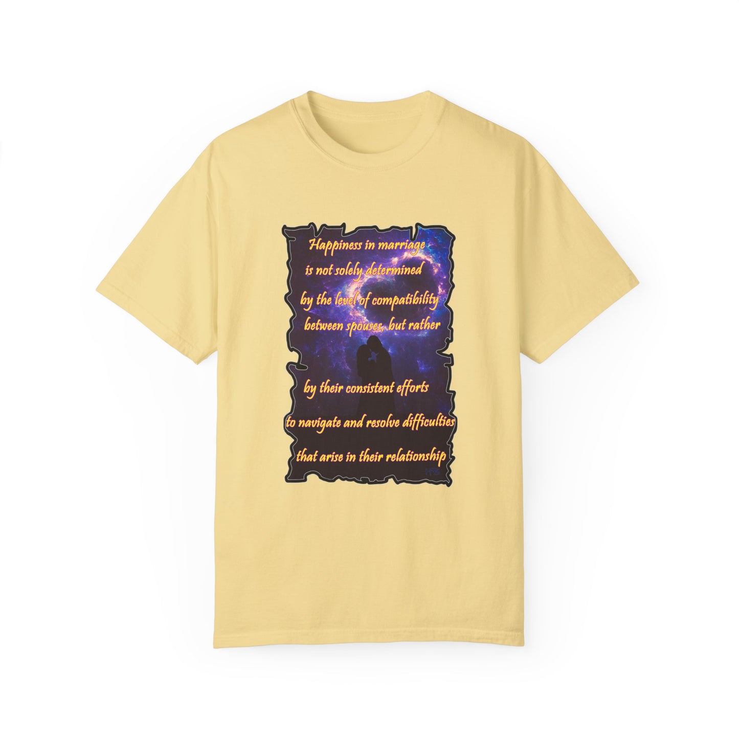 Marriage & Commitment V-Neck Tee – Love, Growth & Relationship Wisdom