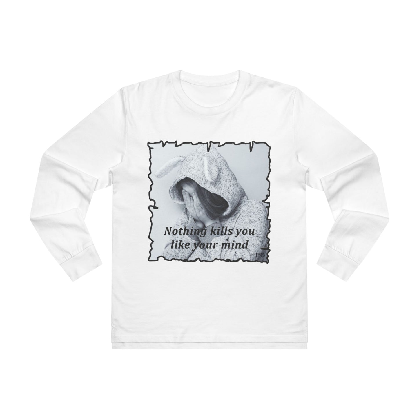 Get Yours Now -- Mental Fortress brings Inner Peace (Men's Base Longsleeve Tee - All-Season Wear)