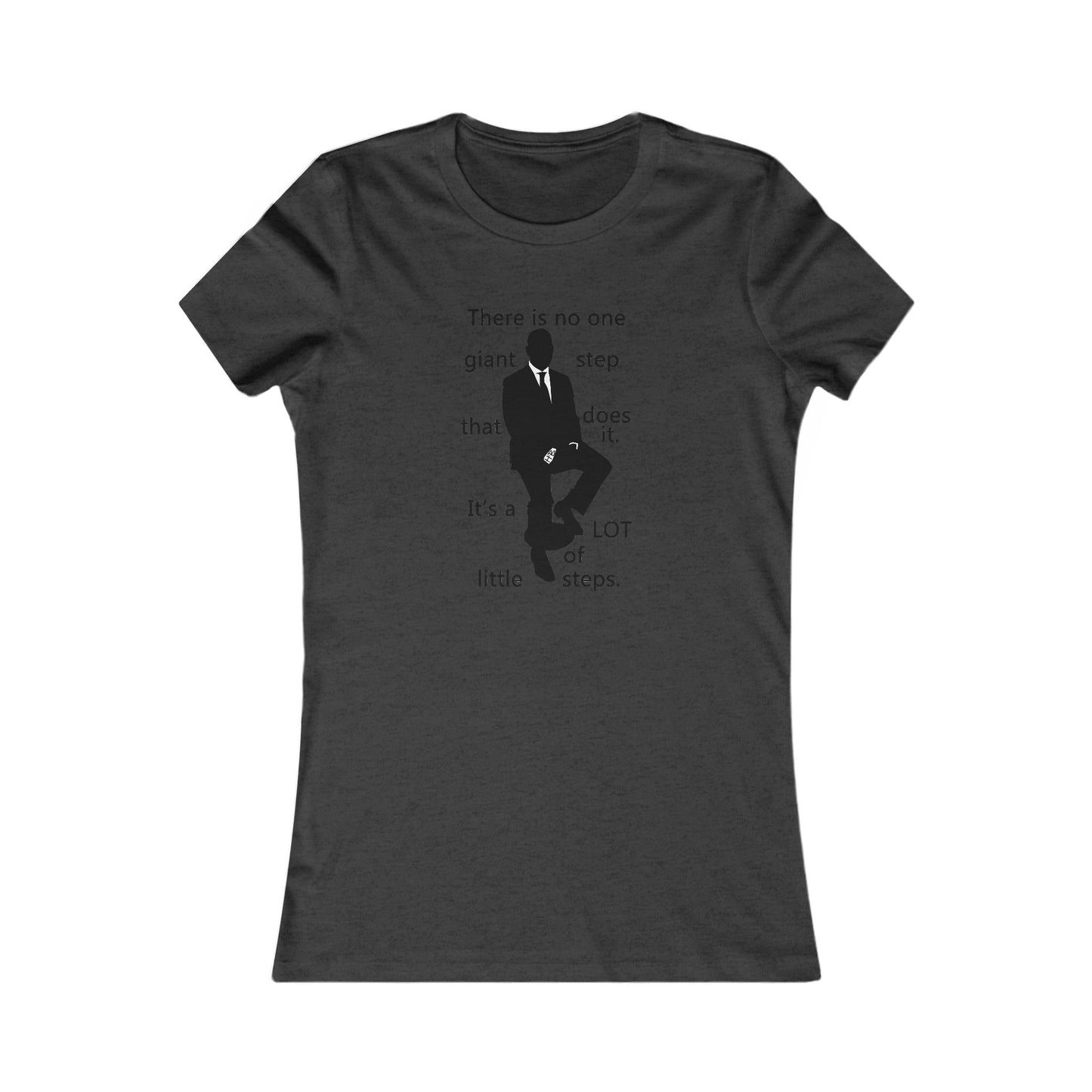 Consistent Gradual Growth Steady Progress (Women - Premium Cotton Tee)