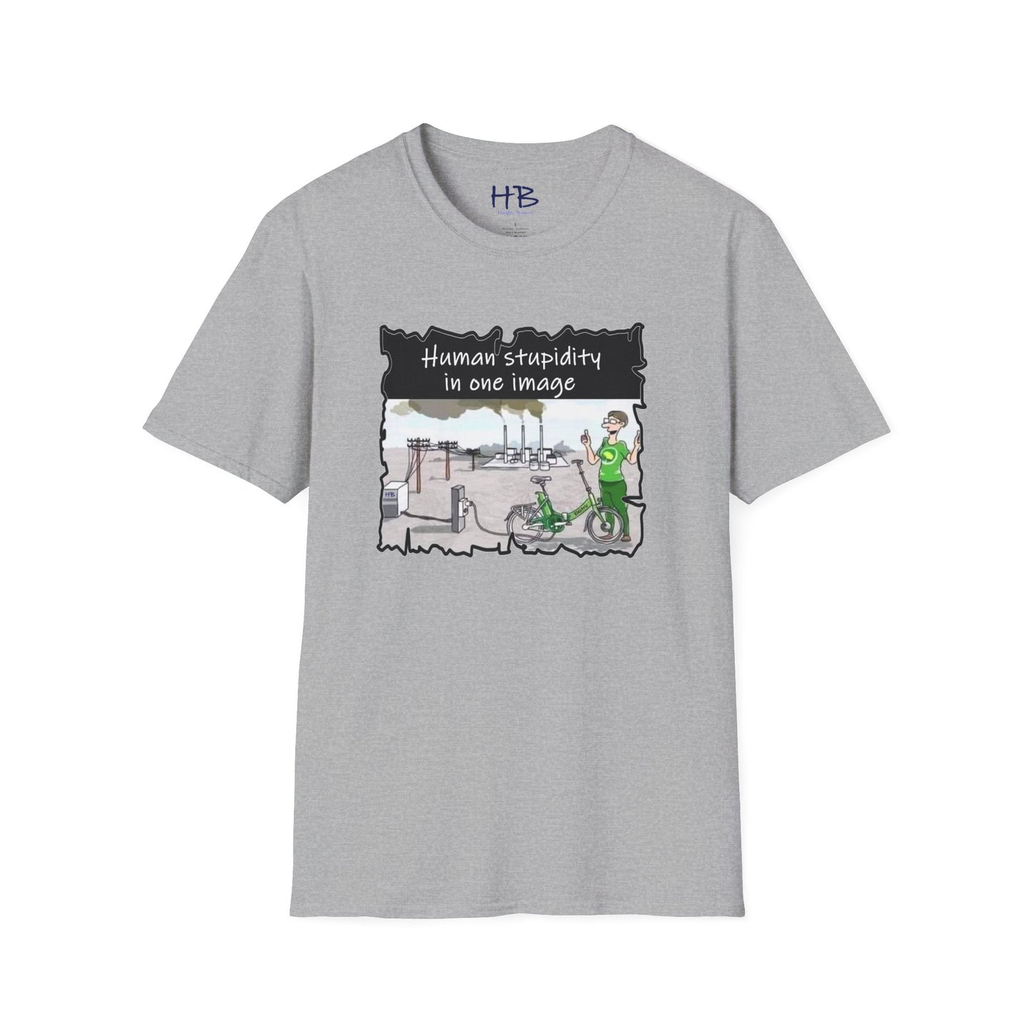 Human Stupidity Illustrated in The Power Plant Paradox; Eco-Conscious Power Plant Pollution Green Dilemma