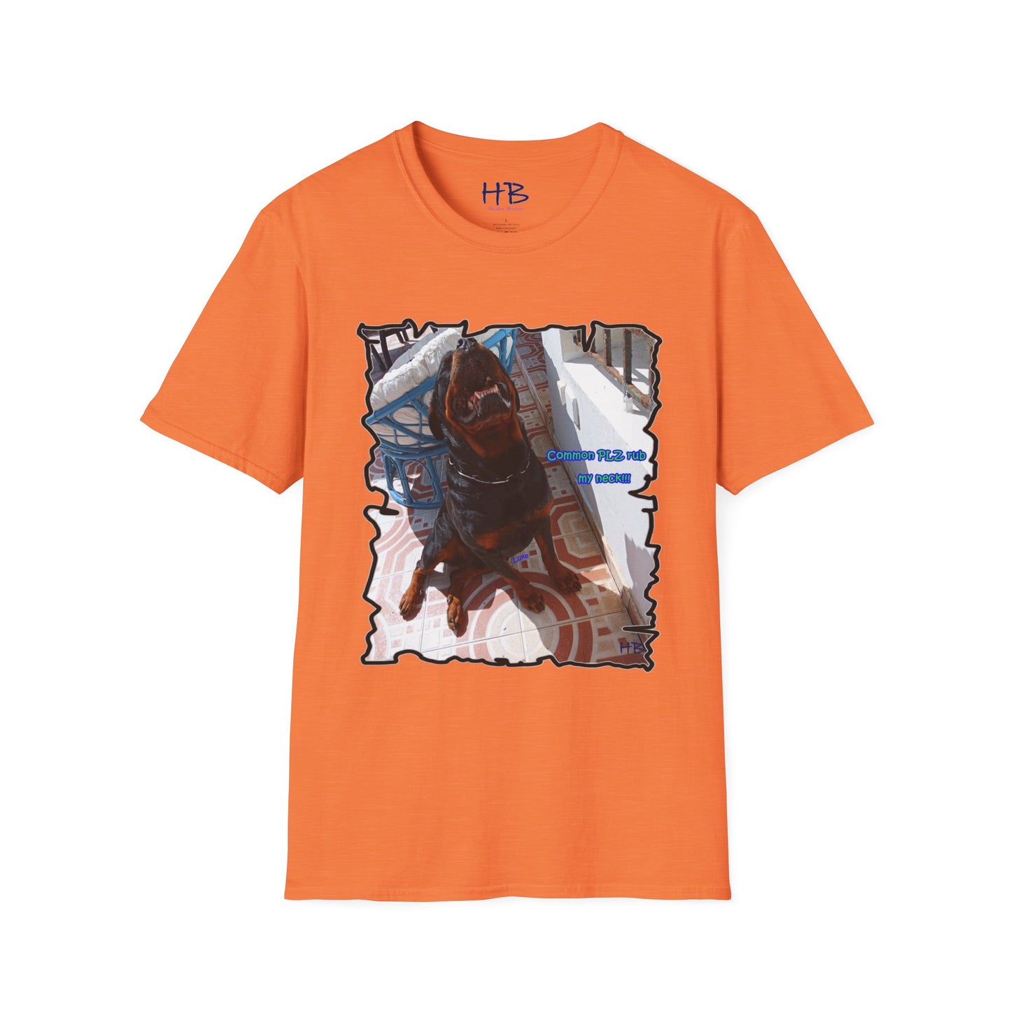 Luke Rottie begging for neck rub