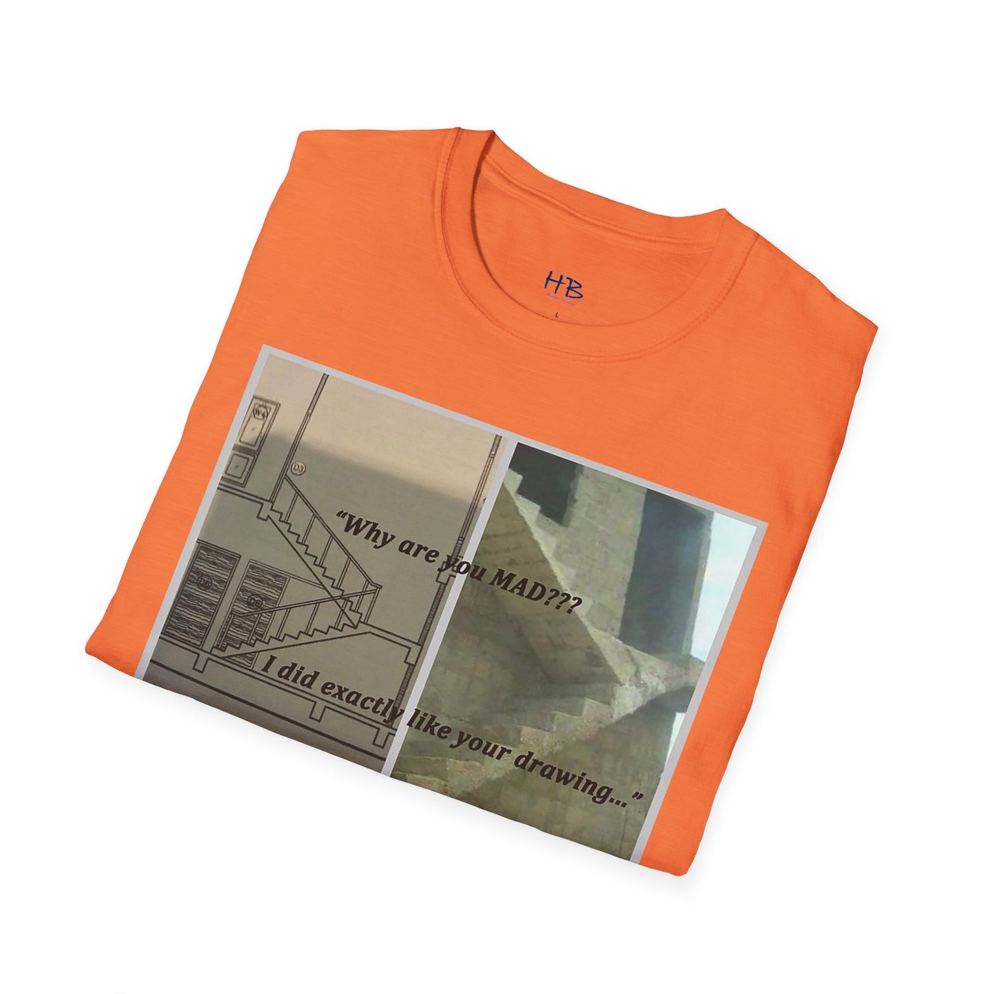 Comical Architectural Irony Stairs Sketch