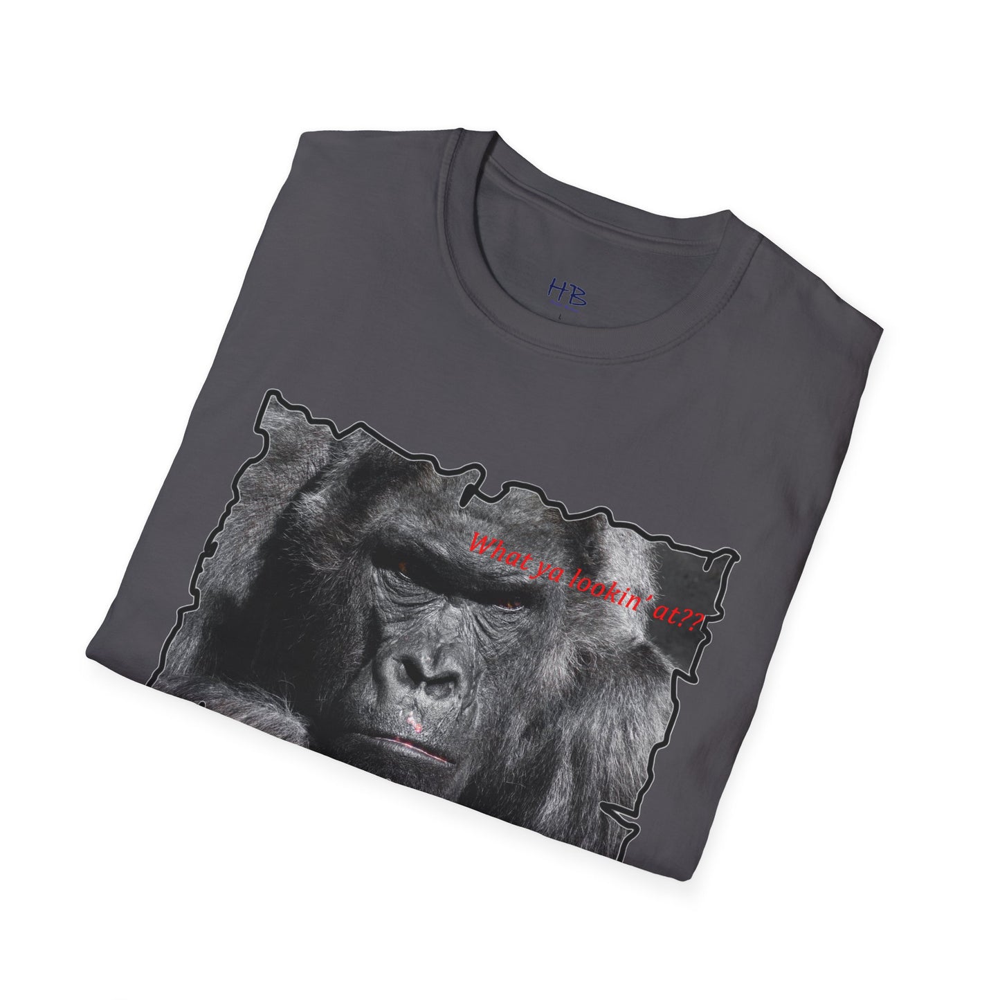 Fearless Fierce Frown and Bold Gorilla Power What ya lookin' at?