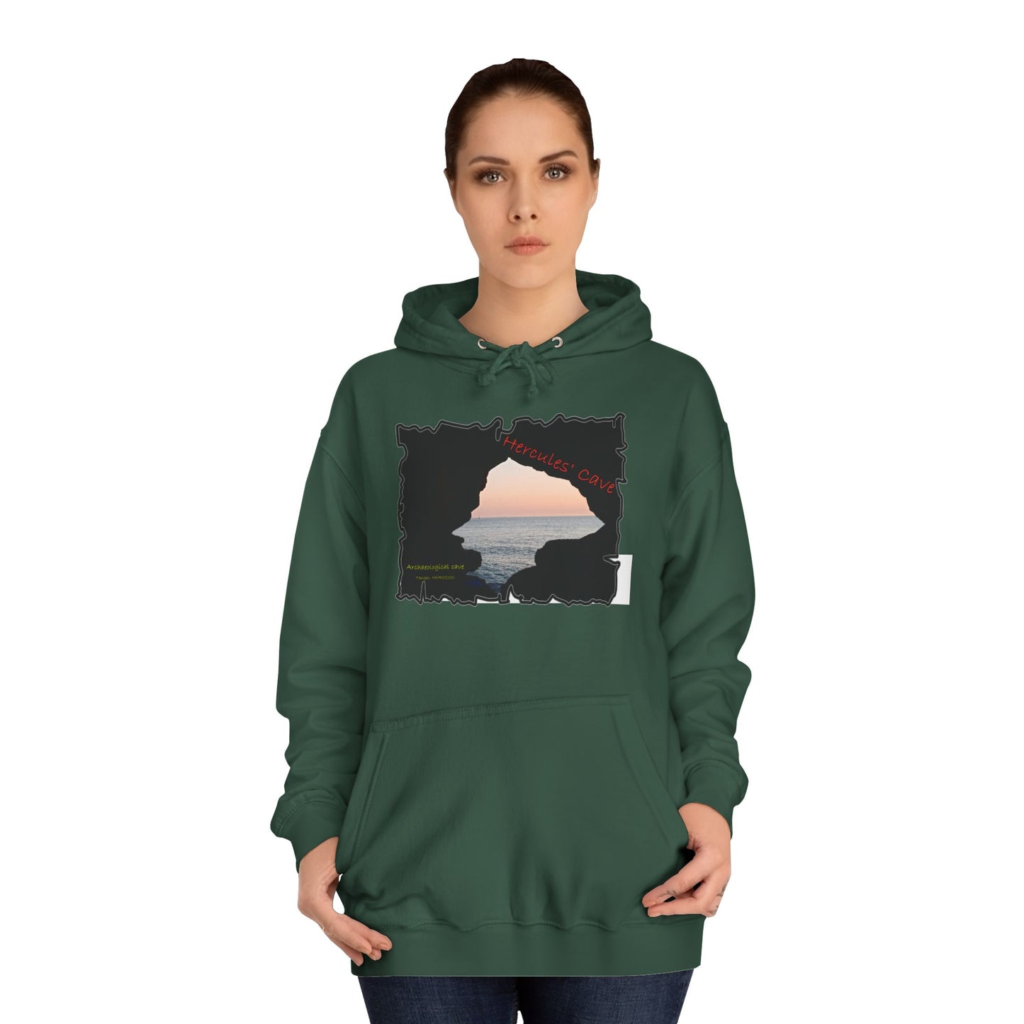 Tanger's Treasure Hercules' Cave Sunset (Hoodie - Cozy and Durable)