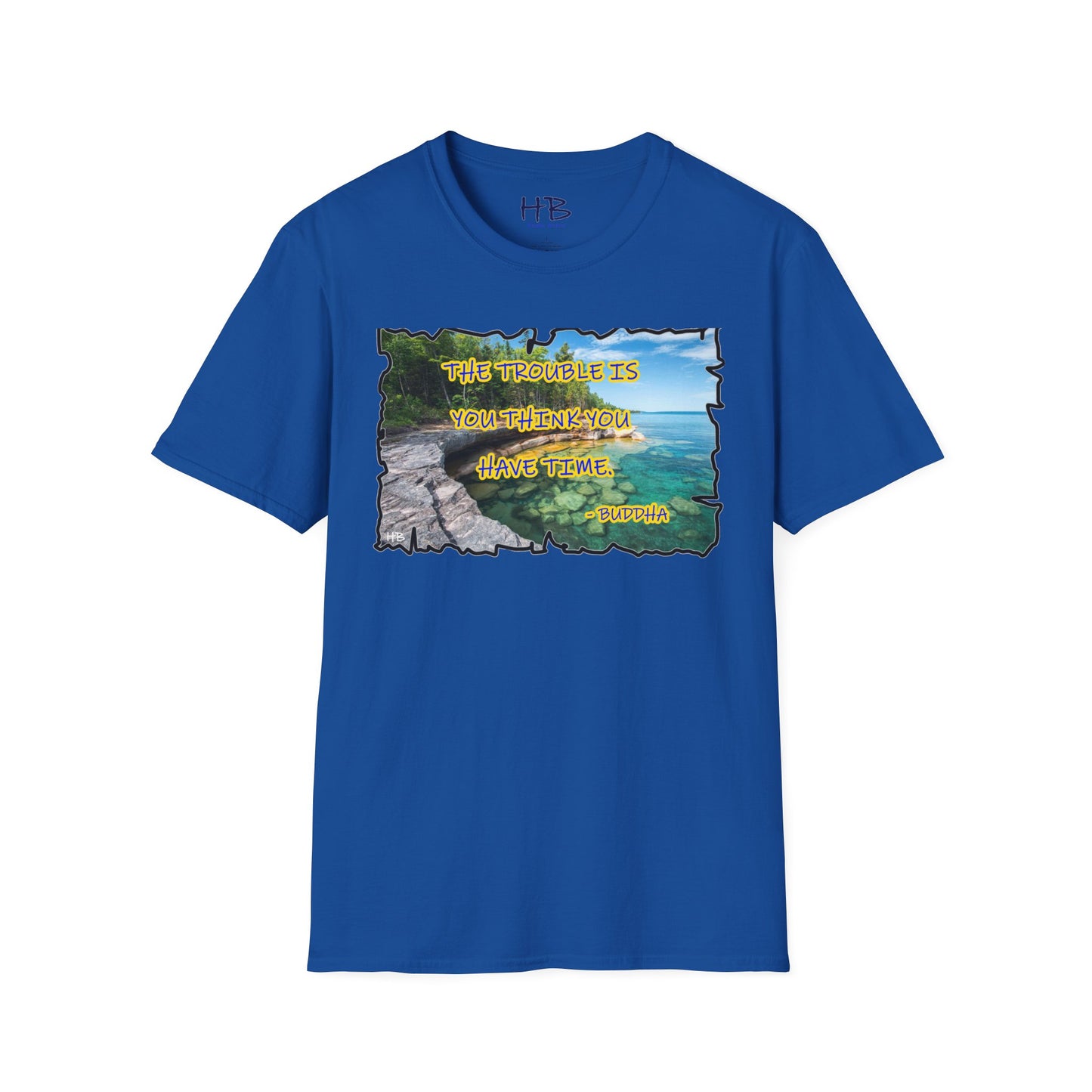 Buddha's Timeless Horizon Harmony; Philosophical Mirage Ethereal Lake Sunset Discourse 6