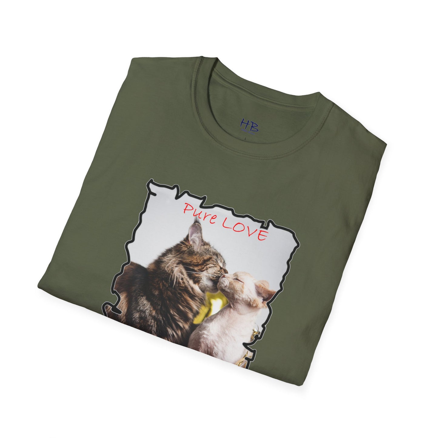 Pure LOVE Cats kissing