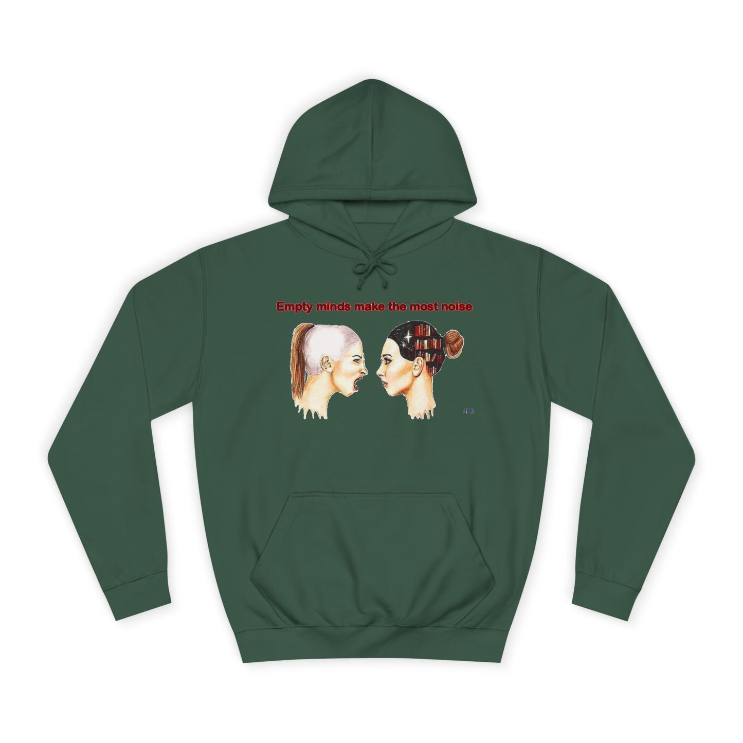 Get Yours Now -- Noiseless Nobility to Educate with The Power of Quiet Intellect (Hoodie - Cozy and Durable)