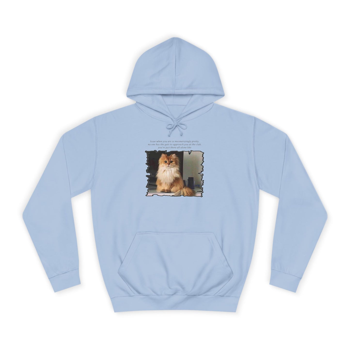 Get Yours Now -- Mesmerizing Lonely Kitty (Hoodie - Cozy and Durable)