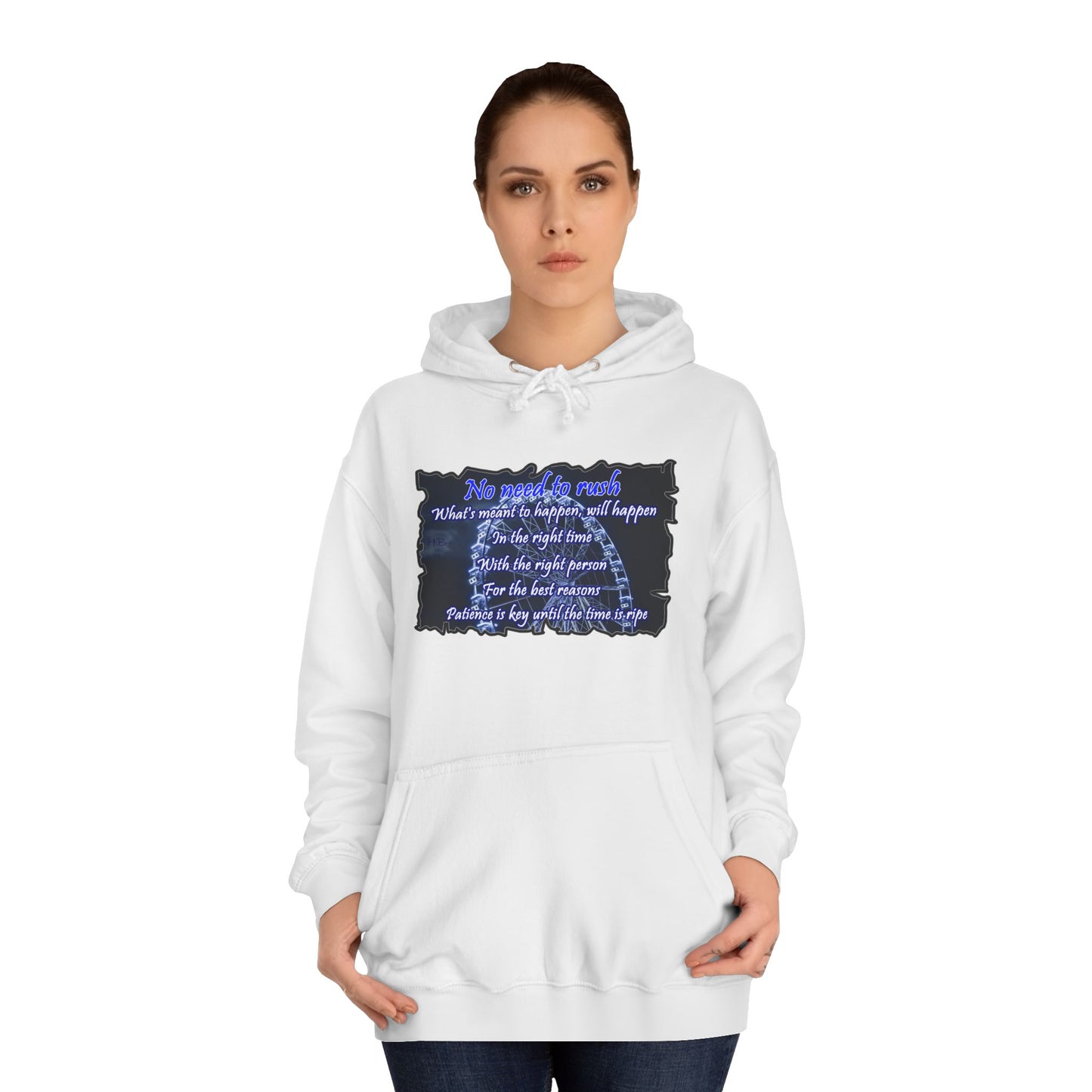 Get Yours Now -- No need to rush (Hoodie - Cozy and Durable)