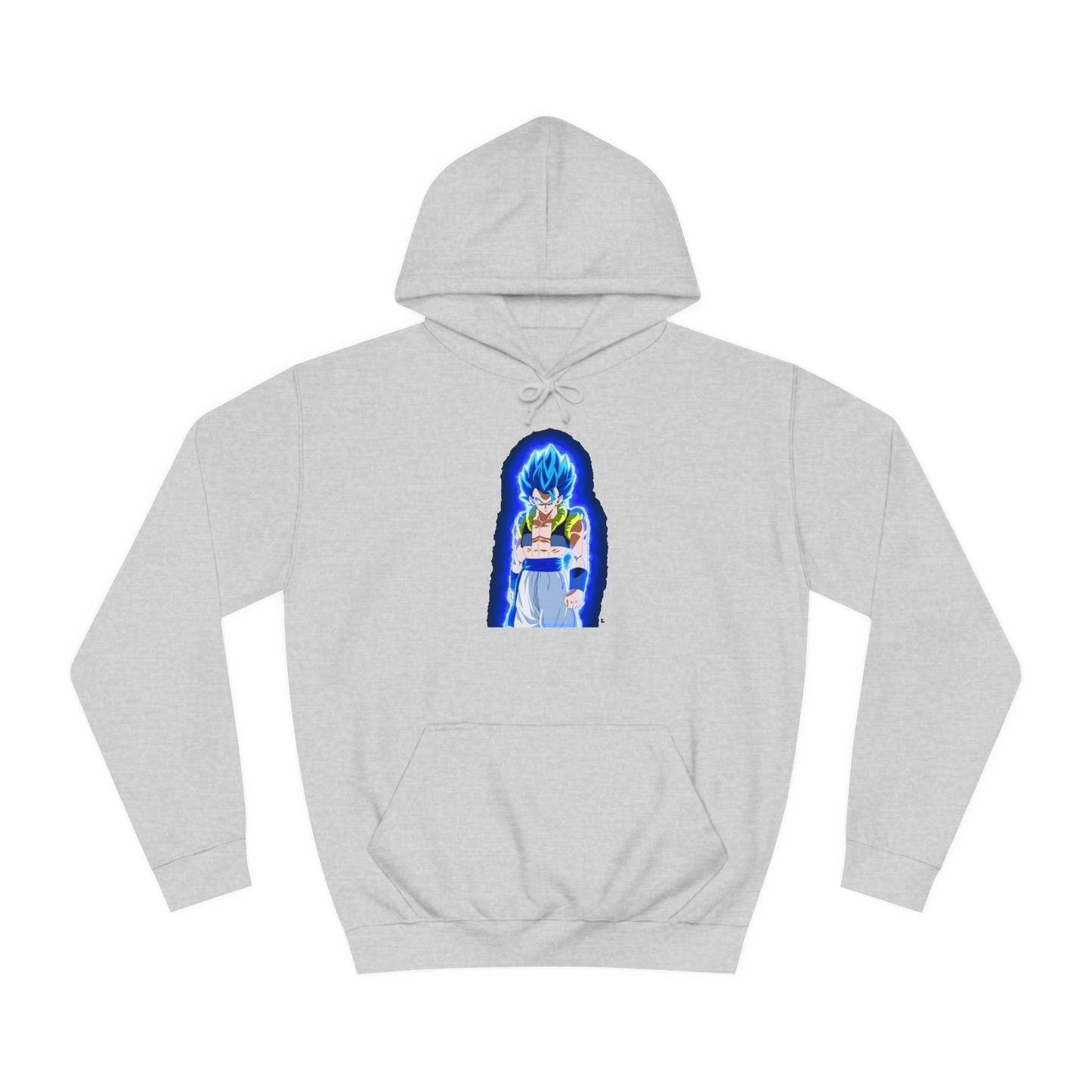 Superhero in Blue in max level (Hoodie - Cozy and Durable)