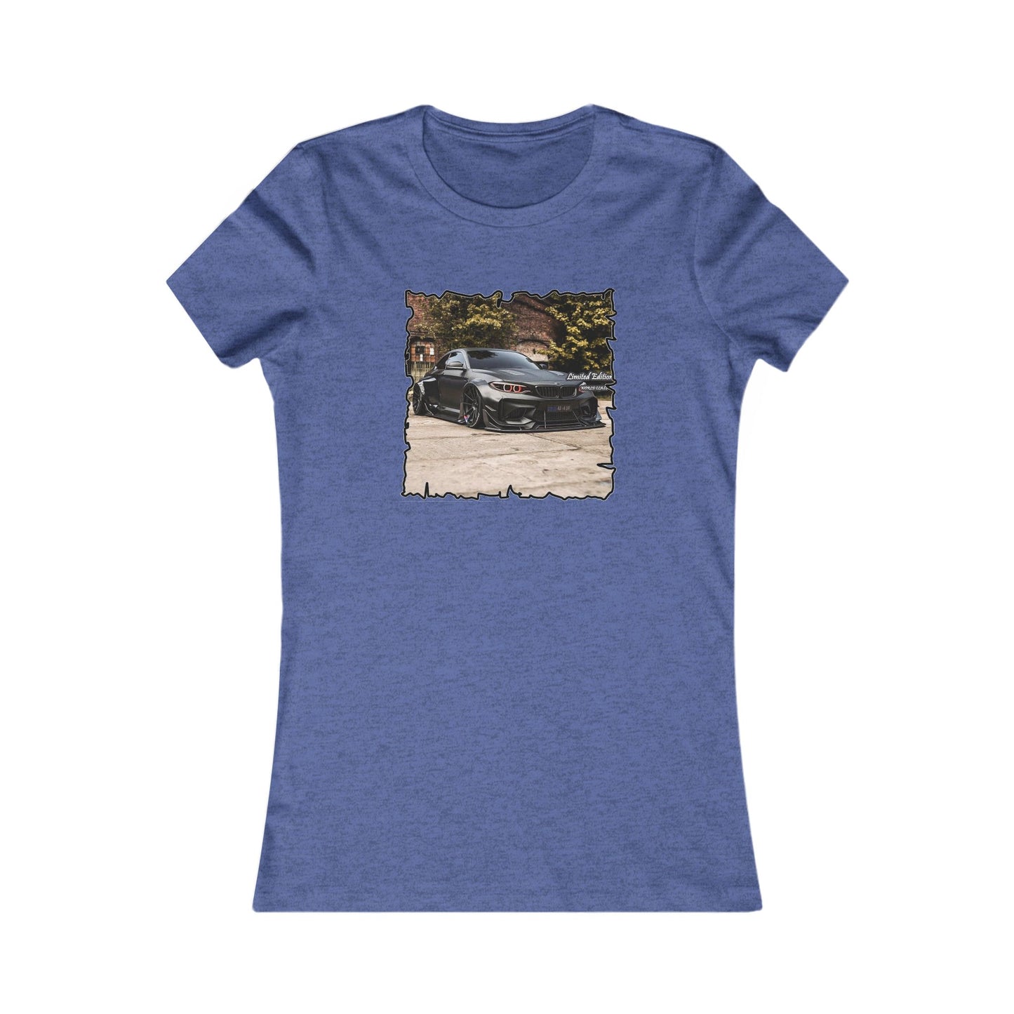Customized grey Limited Edition BMW M3 (Women - Premium Cotton Tee)