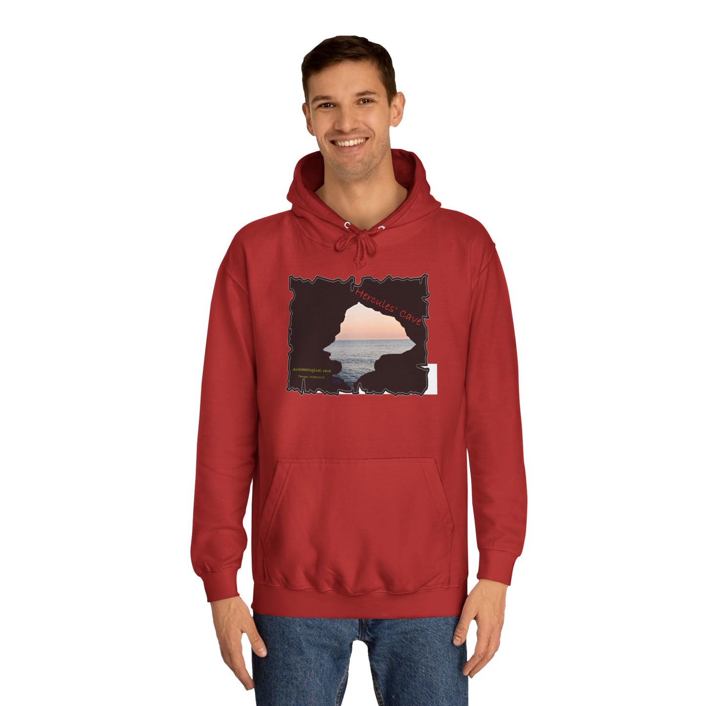Tanger's Treasure Hercules' Cave Sunset (Hoodie - Cozy and Durable)