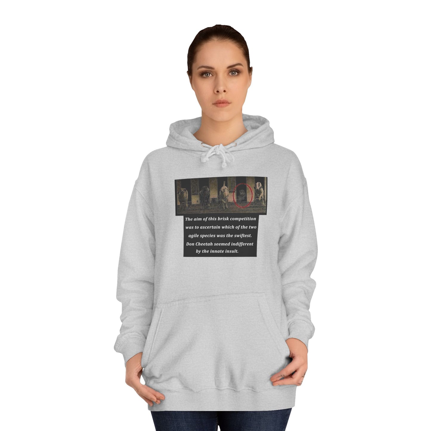 Get Yours Now -- Don Cheetah vs Whippet doggies (Hoodie - Cozy and Durable)