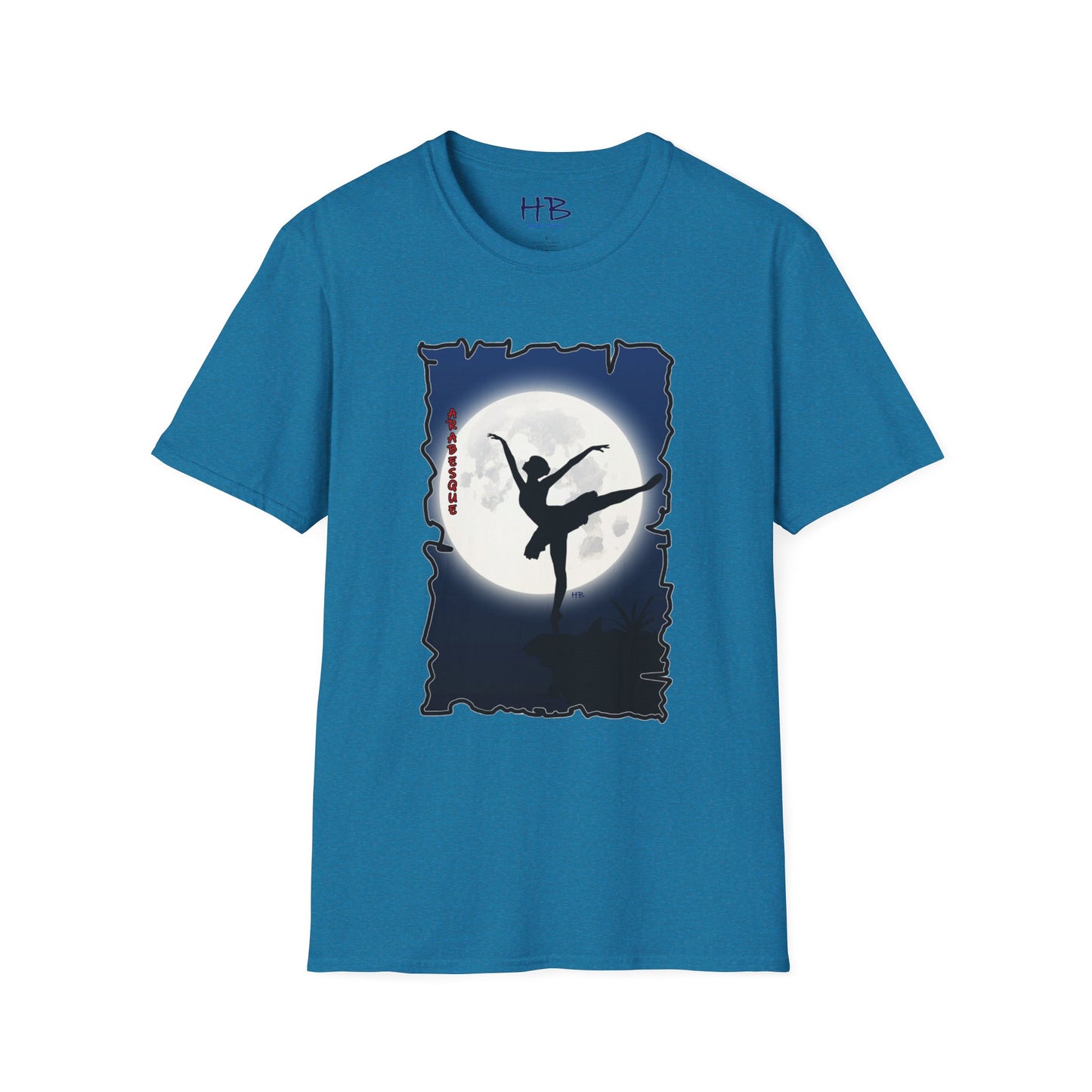 Midnight Celestial Dance Beauty: Moonlit Elegance Ballet