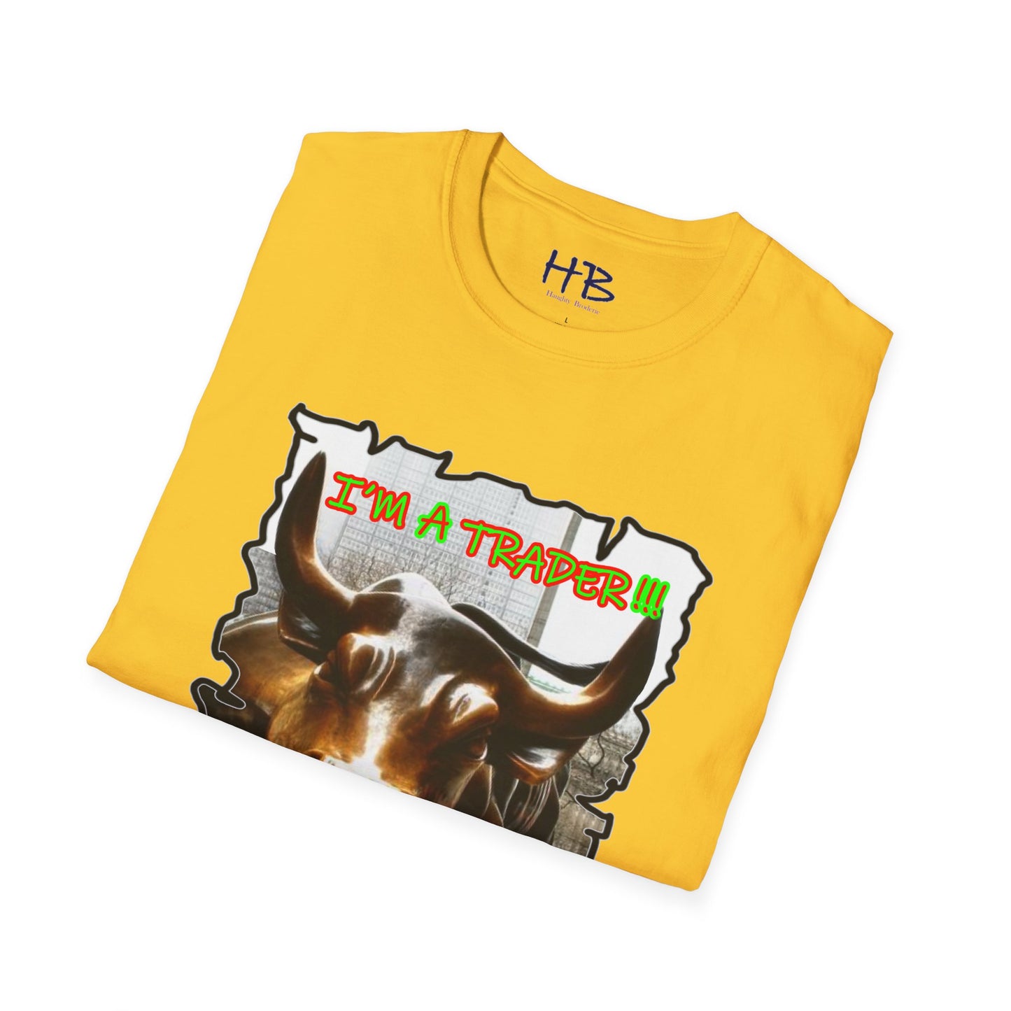 Wall Street Bullish Fashion Trading Enthusiast; Green & Red Confidence Stock Market Vibes