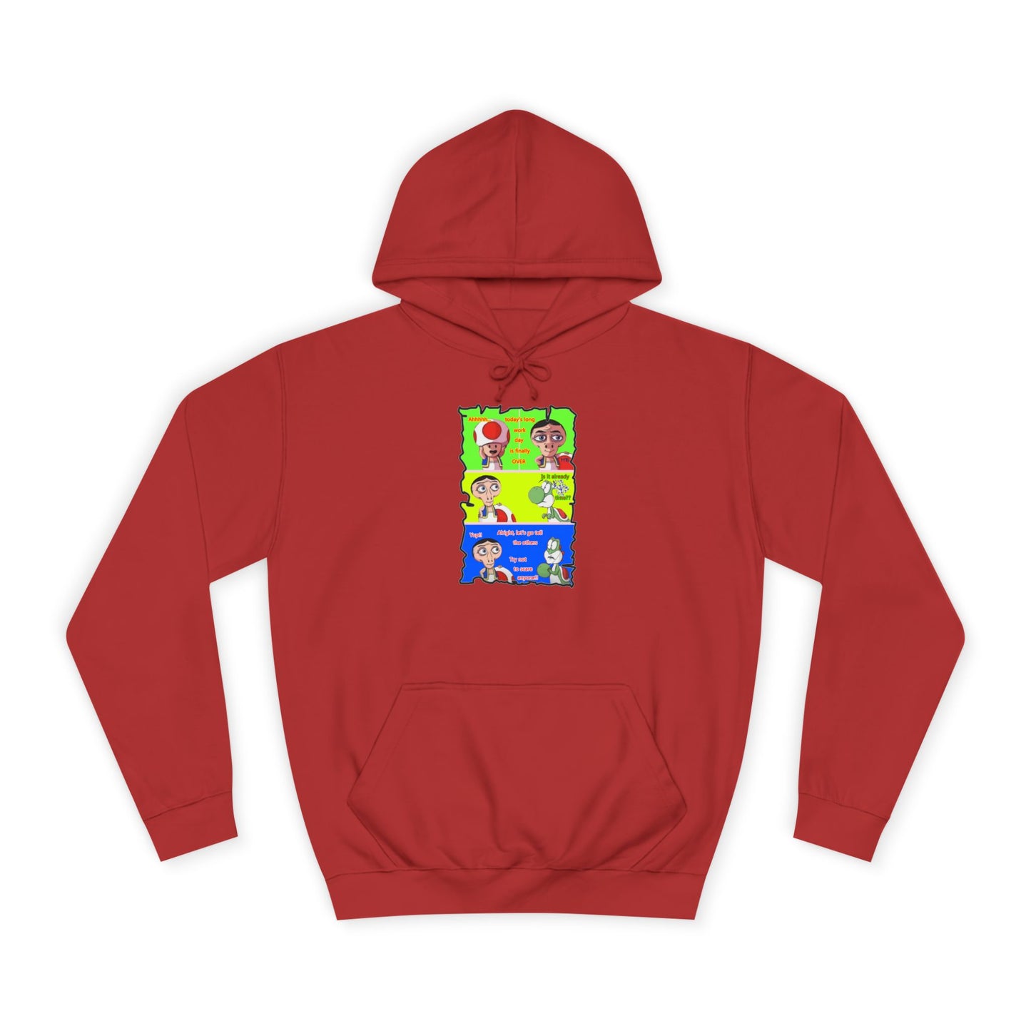 Get Yours Now -- Everyone's favorite childhood characters Toad & Yogi never seen before (Hoodie - Cozy and Durable)