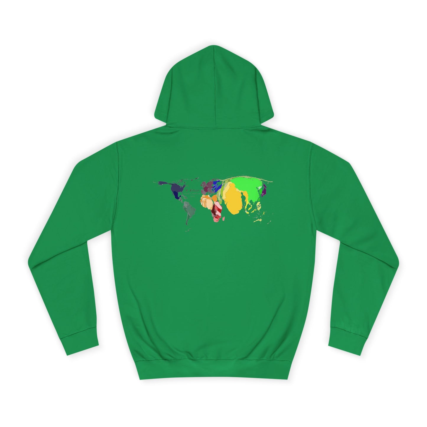 Get Yours Now -- Global density world population (Hoodie - Cozy and Durable)