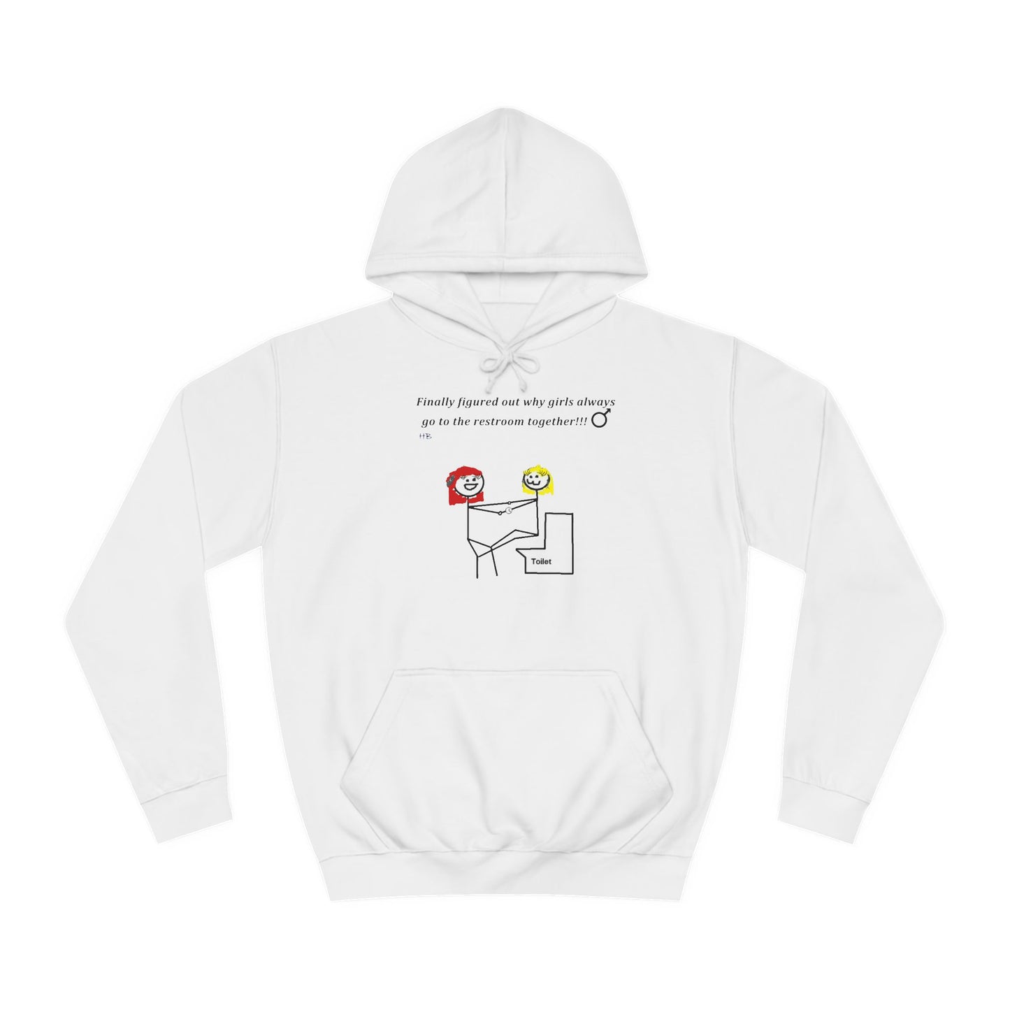 Get Yours Now -- Humorous Restroom Companions Revelations (Hoodie - Cozy and Durable)